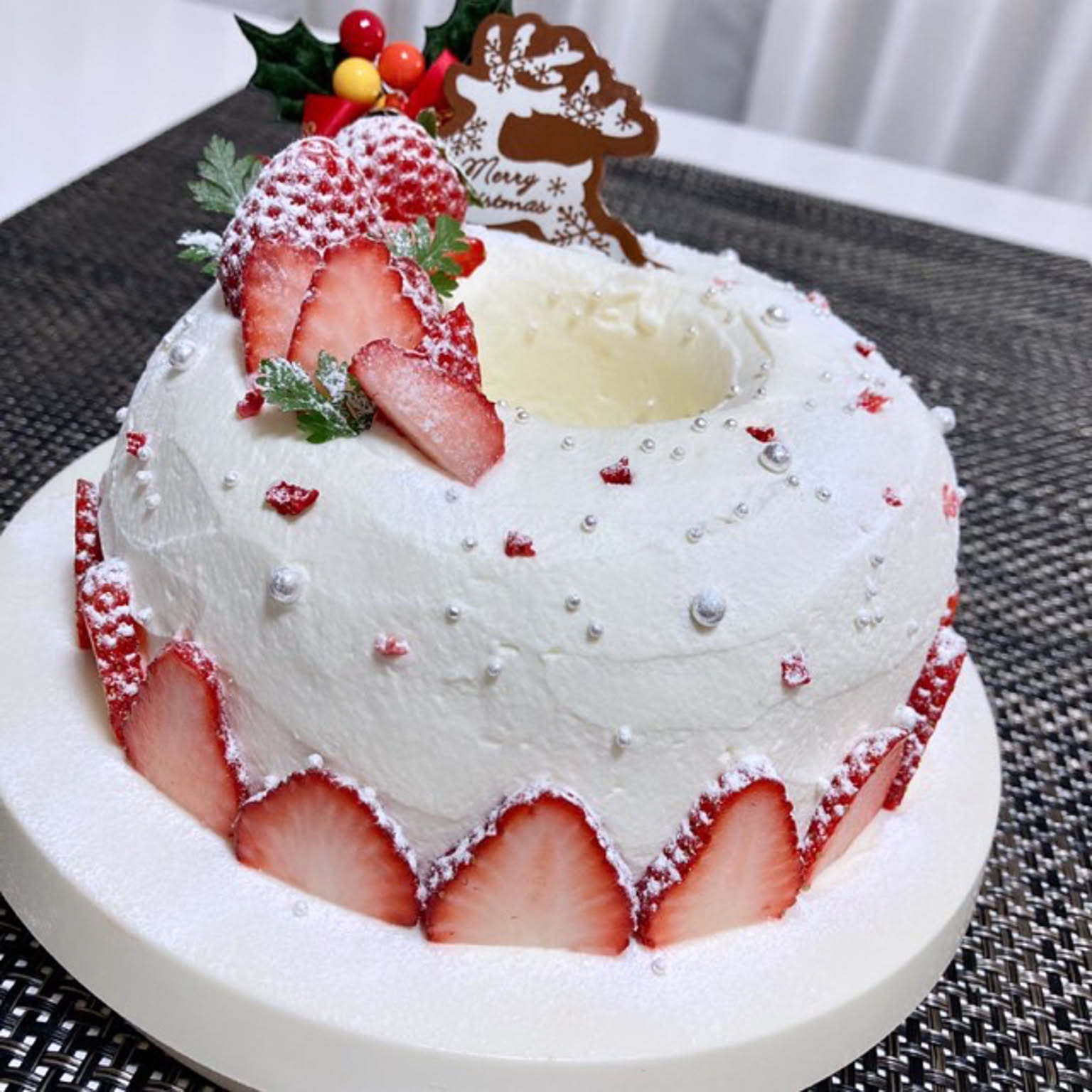 専用❣️希少❣️エンゼルちゃんのクリスマスアレンジ❣️ケーキ、ツリー❣️ d863efe811262be2f19132abd6551b