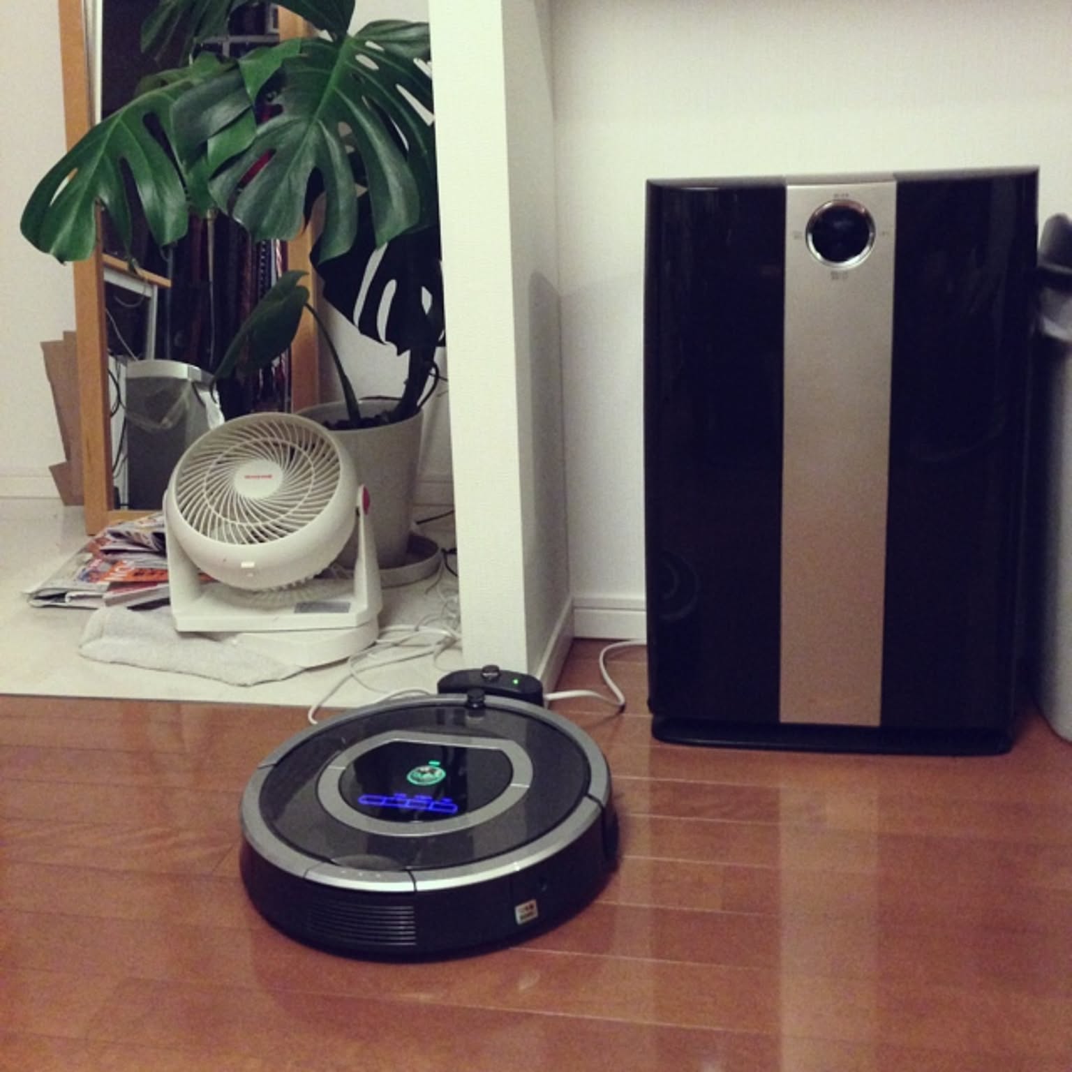 ルンバ780＋SHARP加湿空気清浄器