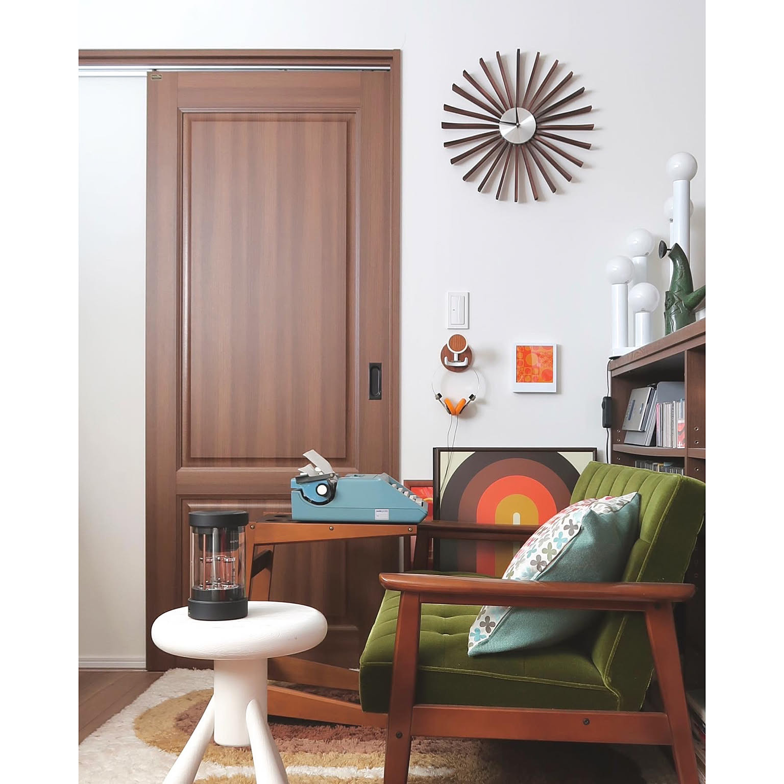 オールドカリモク 60's アクセント ラック ミッドセンチュリー