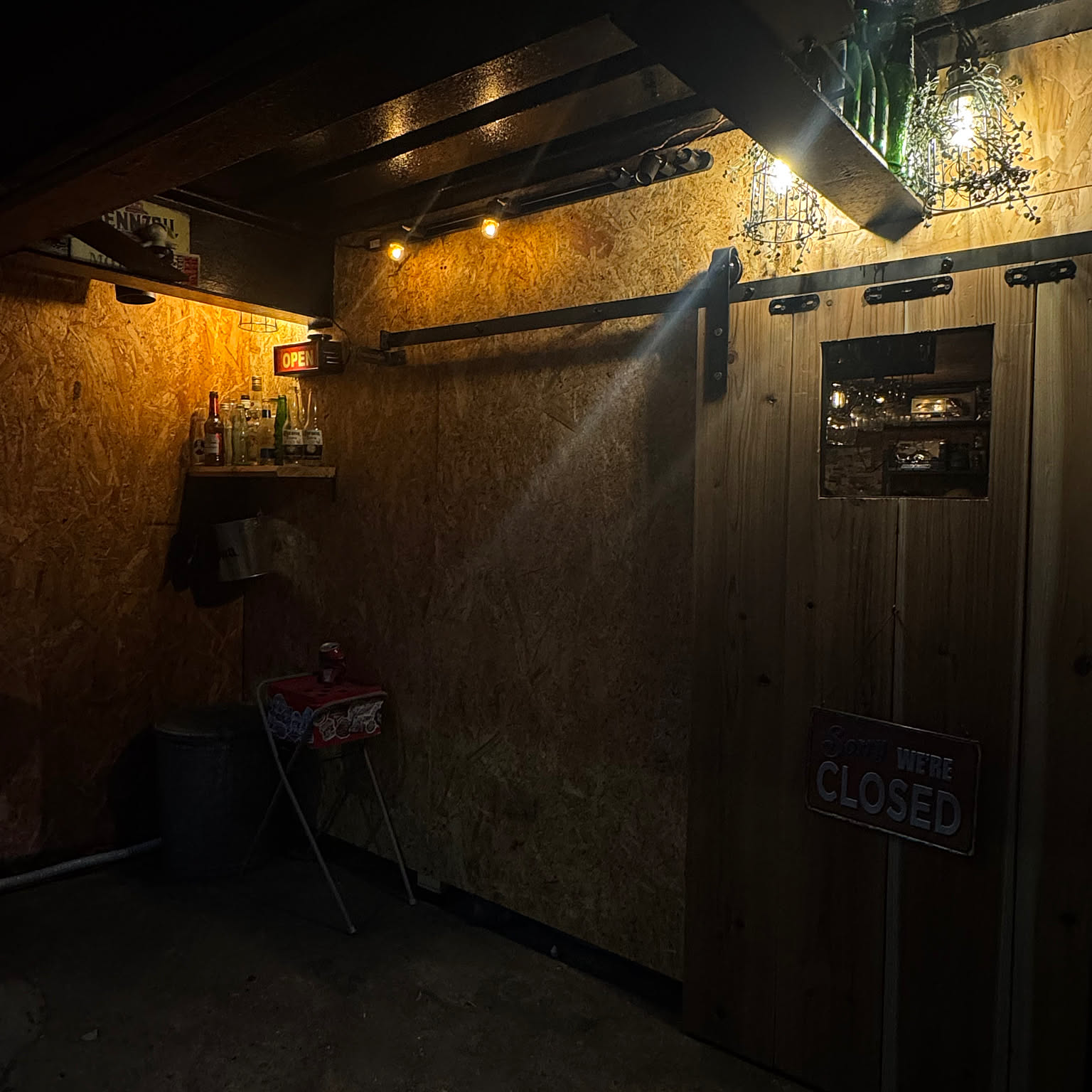 ガレージDIY BAR風のインテリア・手作りの実例 ｜ RoomClip