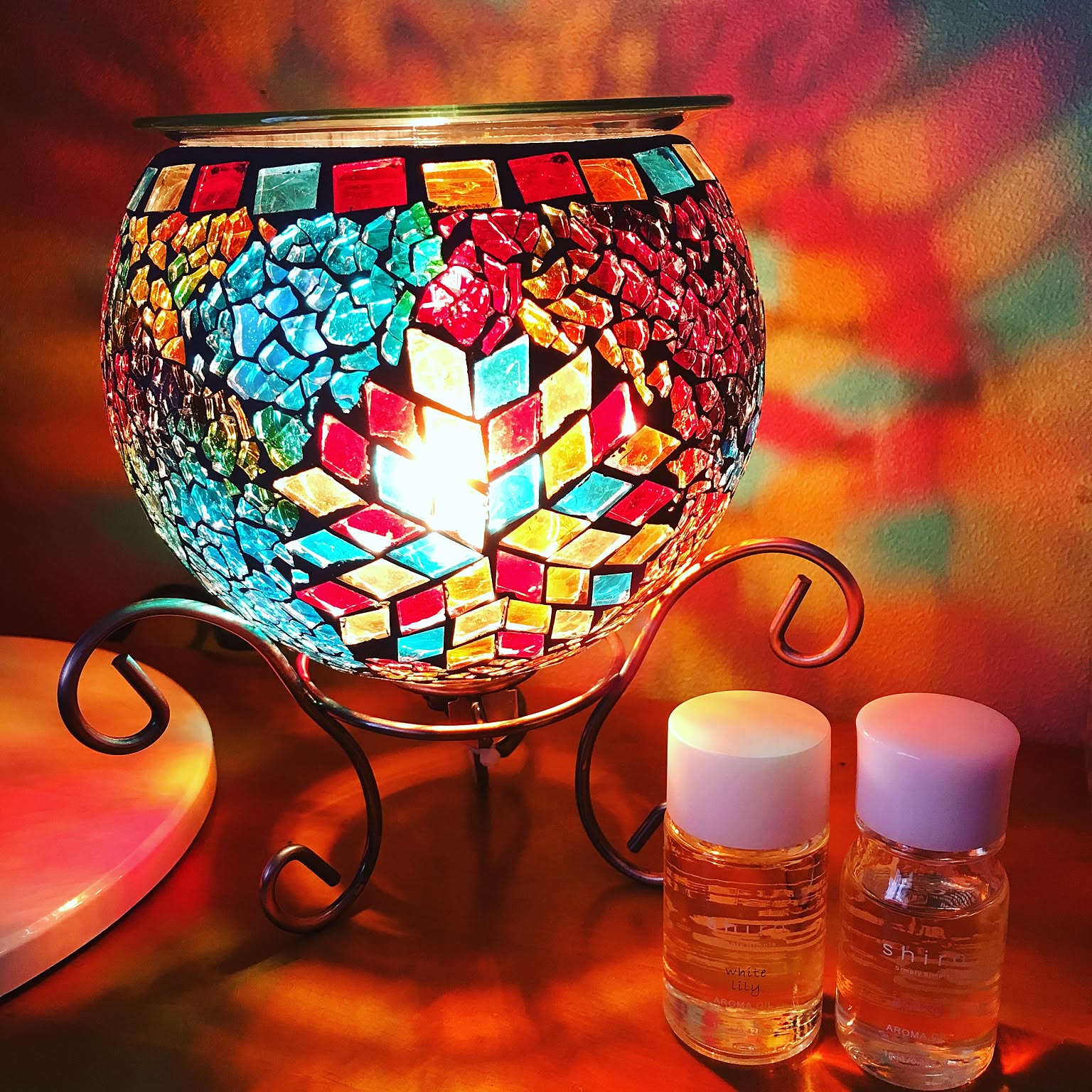 ステンドグラス アロマライトのおすすめ商品とおしゃれな実例