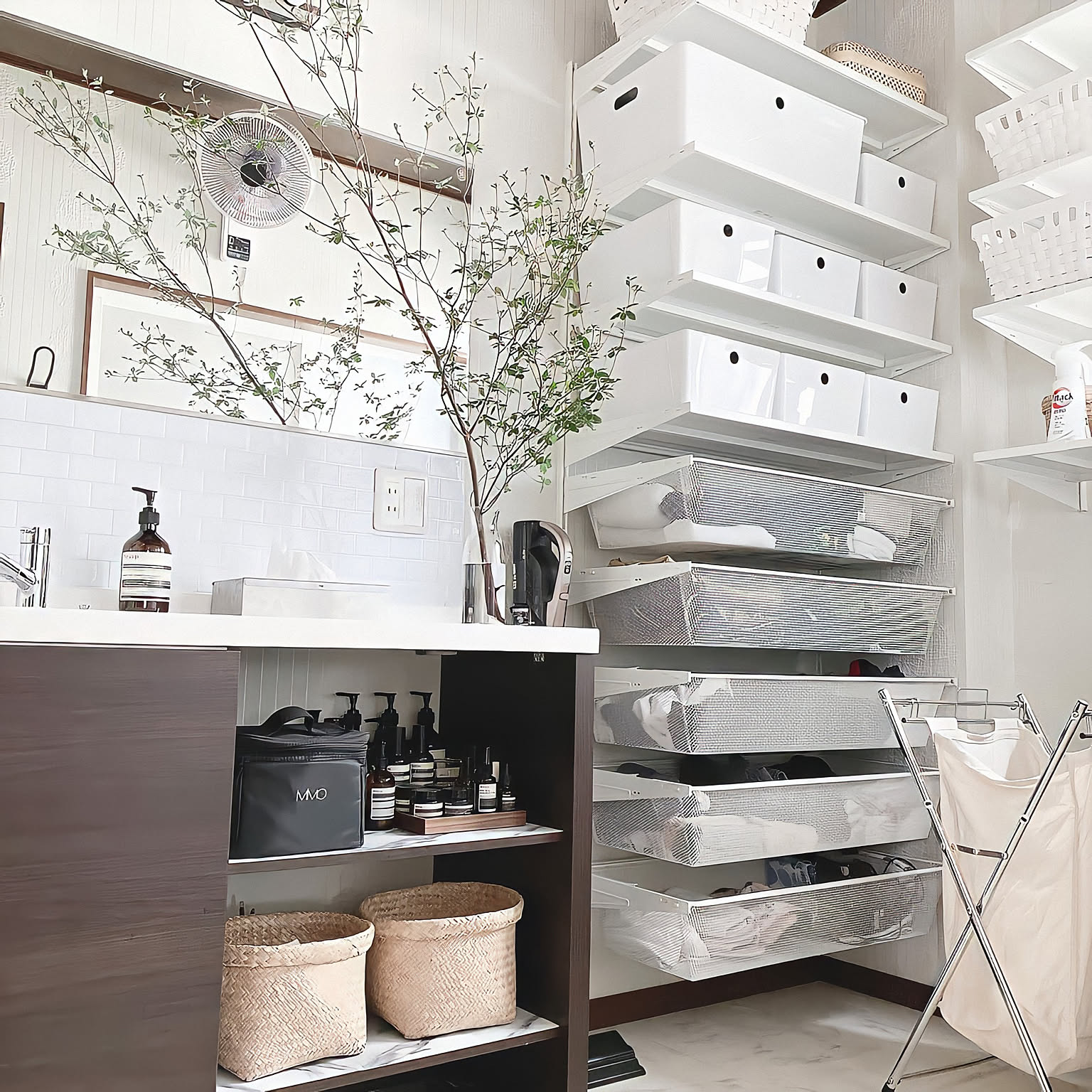 杏もち IKEA ALGOT メッシュバスケットラック3段セット d96bd0e4b69d5ae90c15ab95665ffc