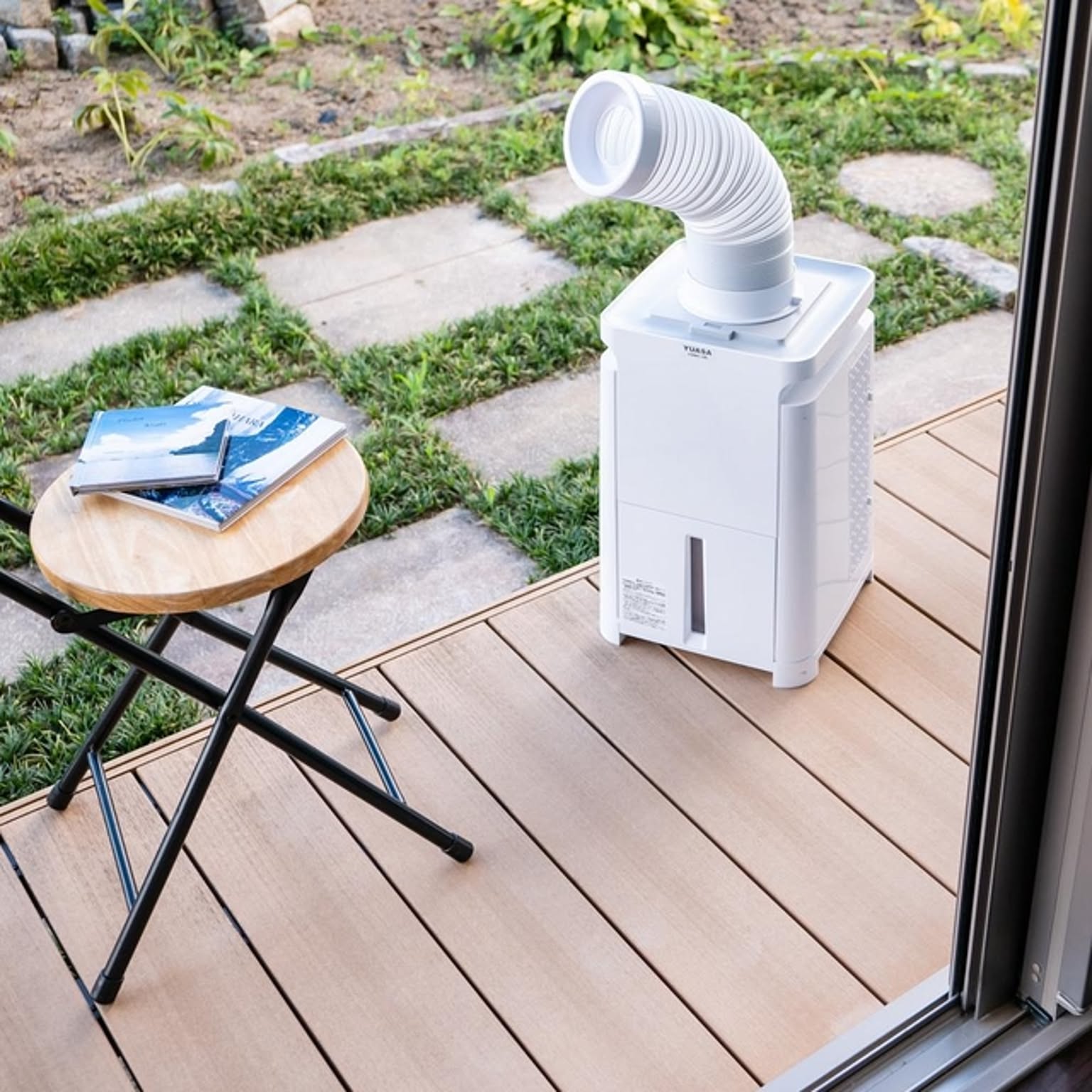 YUASAどこでもエアコン家庭用 ユアサプライムス YMC-20E(W) どこでもエアコンスリム 家庭用 スポット