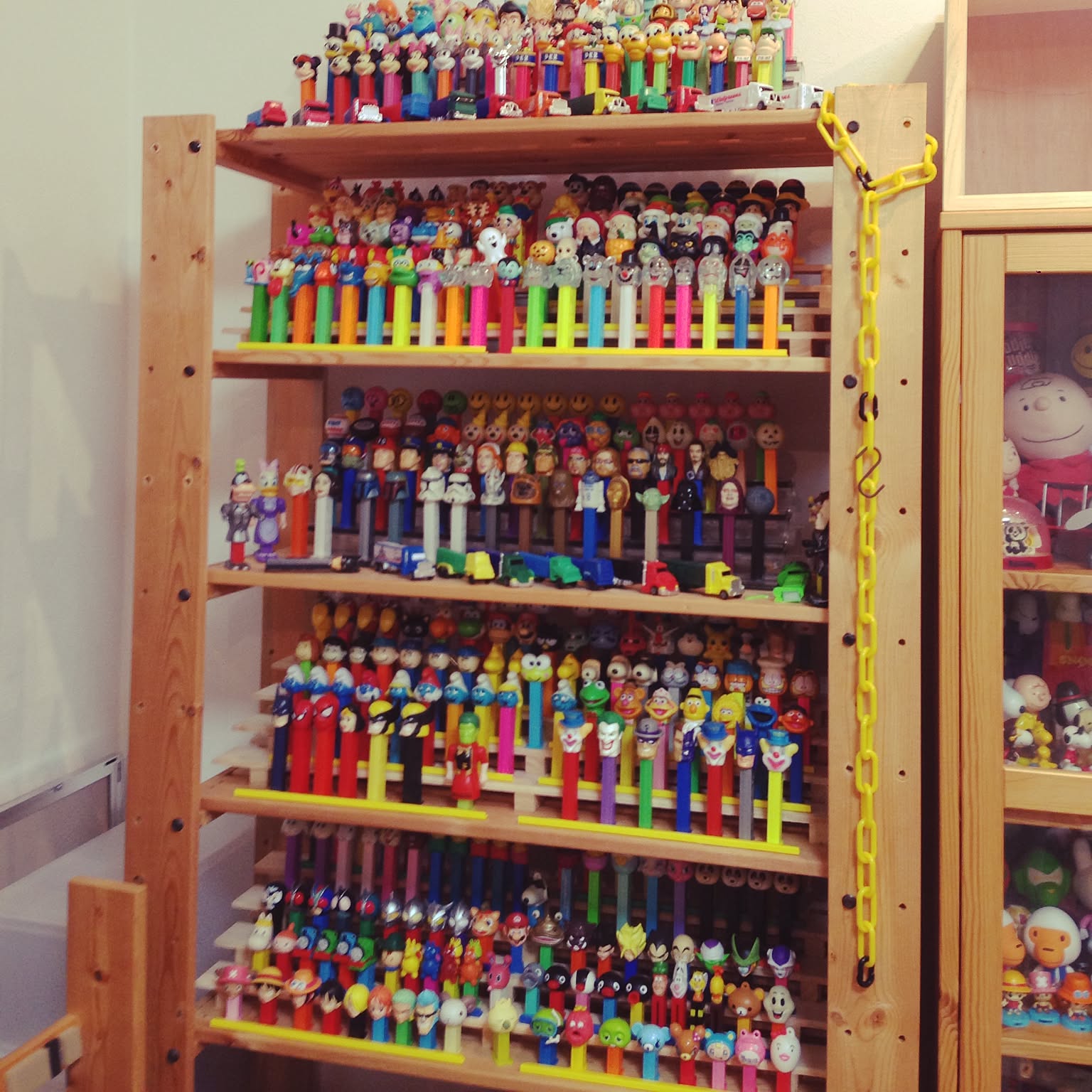 もっさん様専用/PEZ棚/PEZ専用ディスプレイ/2台セット