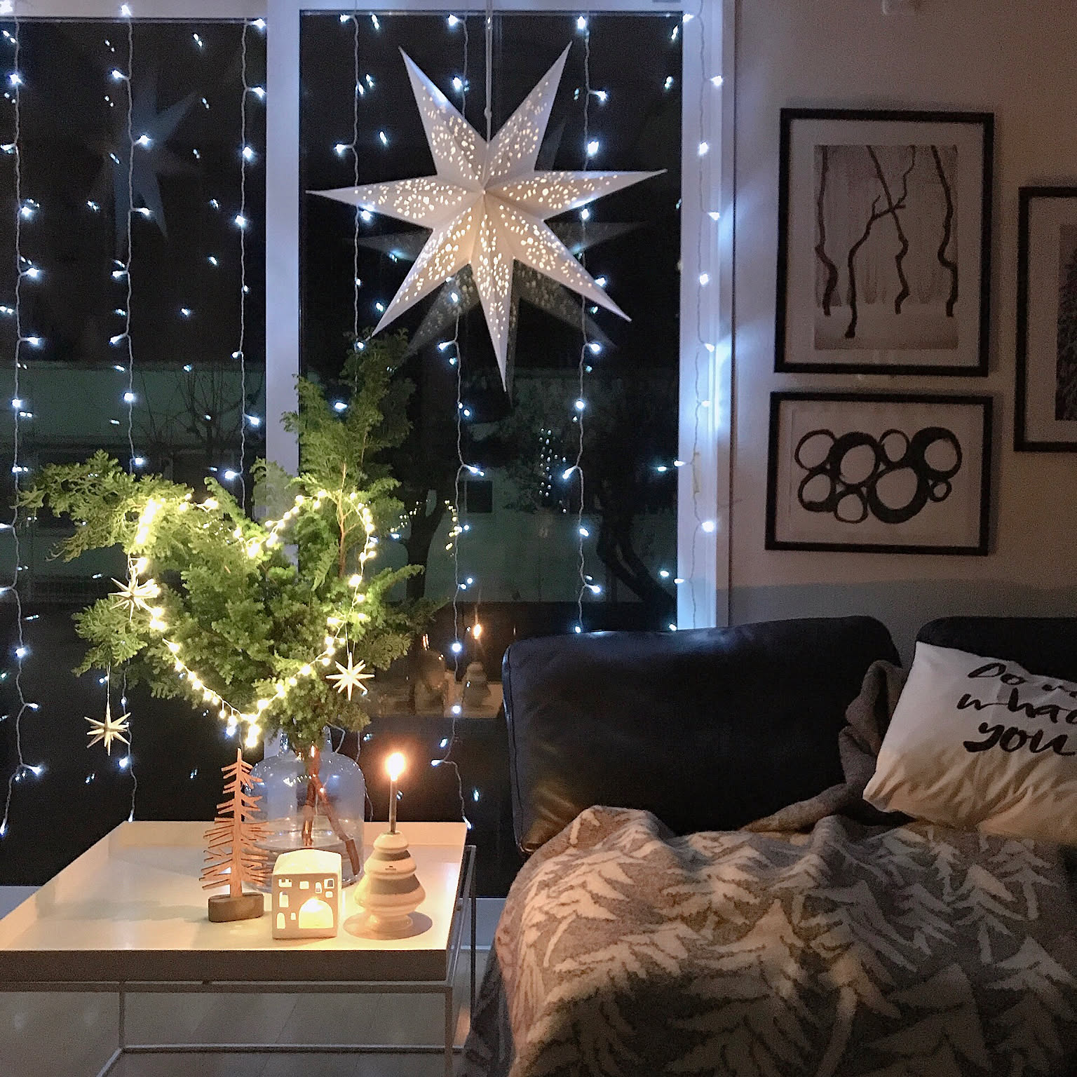 ライトアップ クリスマスの飾りのおすすめ商品とおしゃれな実例