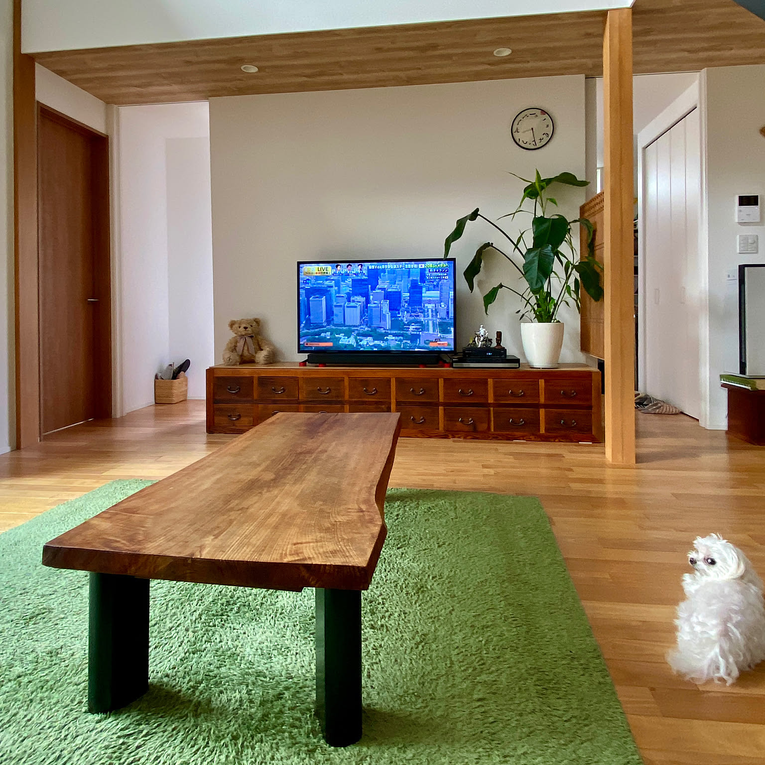 和モダン テレビ台DIYのインテリア・手作りの実例 ｜ RoomClip（ルーム