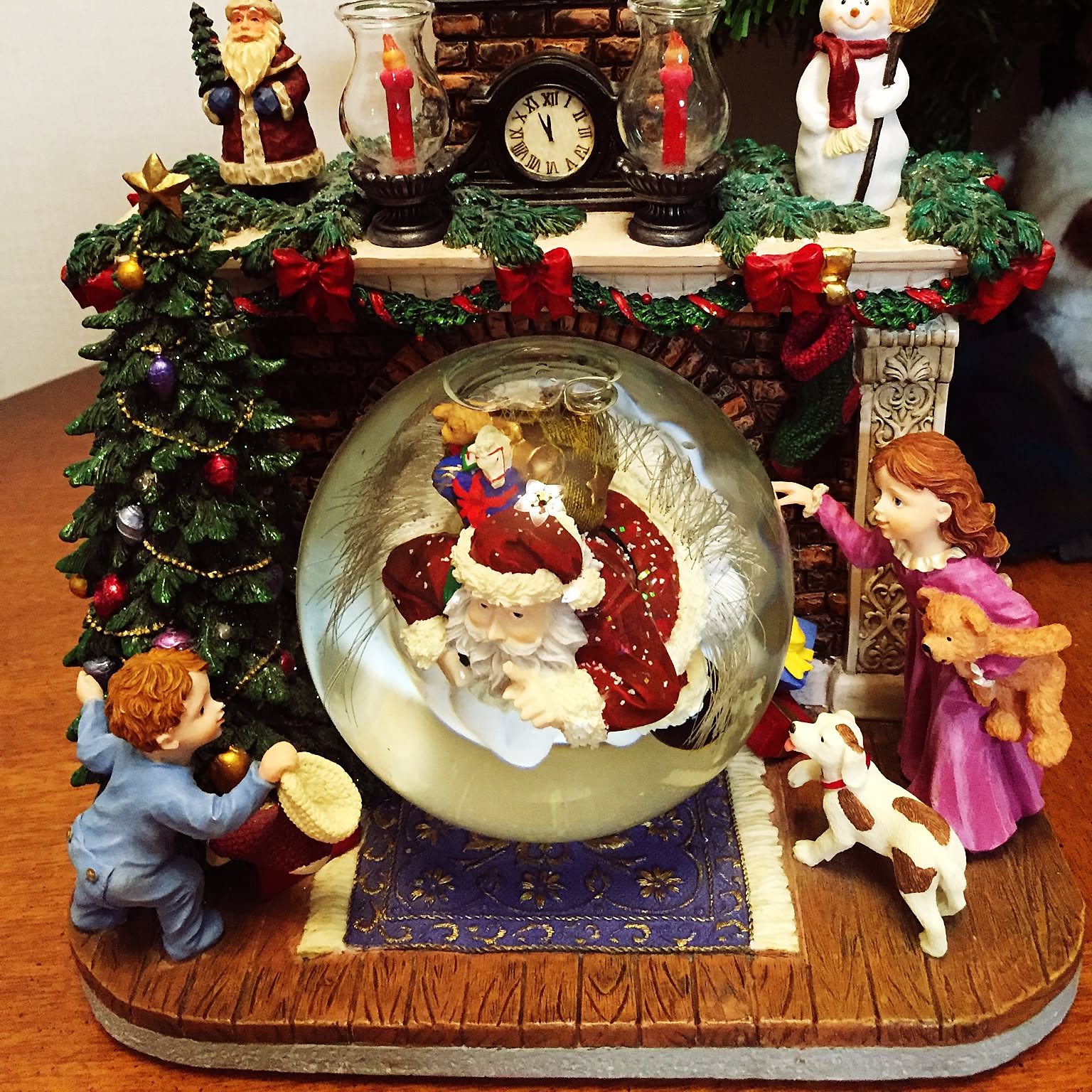 楽天市場】クリスマス スノードーム クリスマスオルゴール