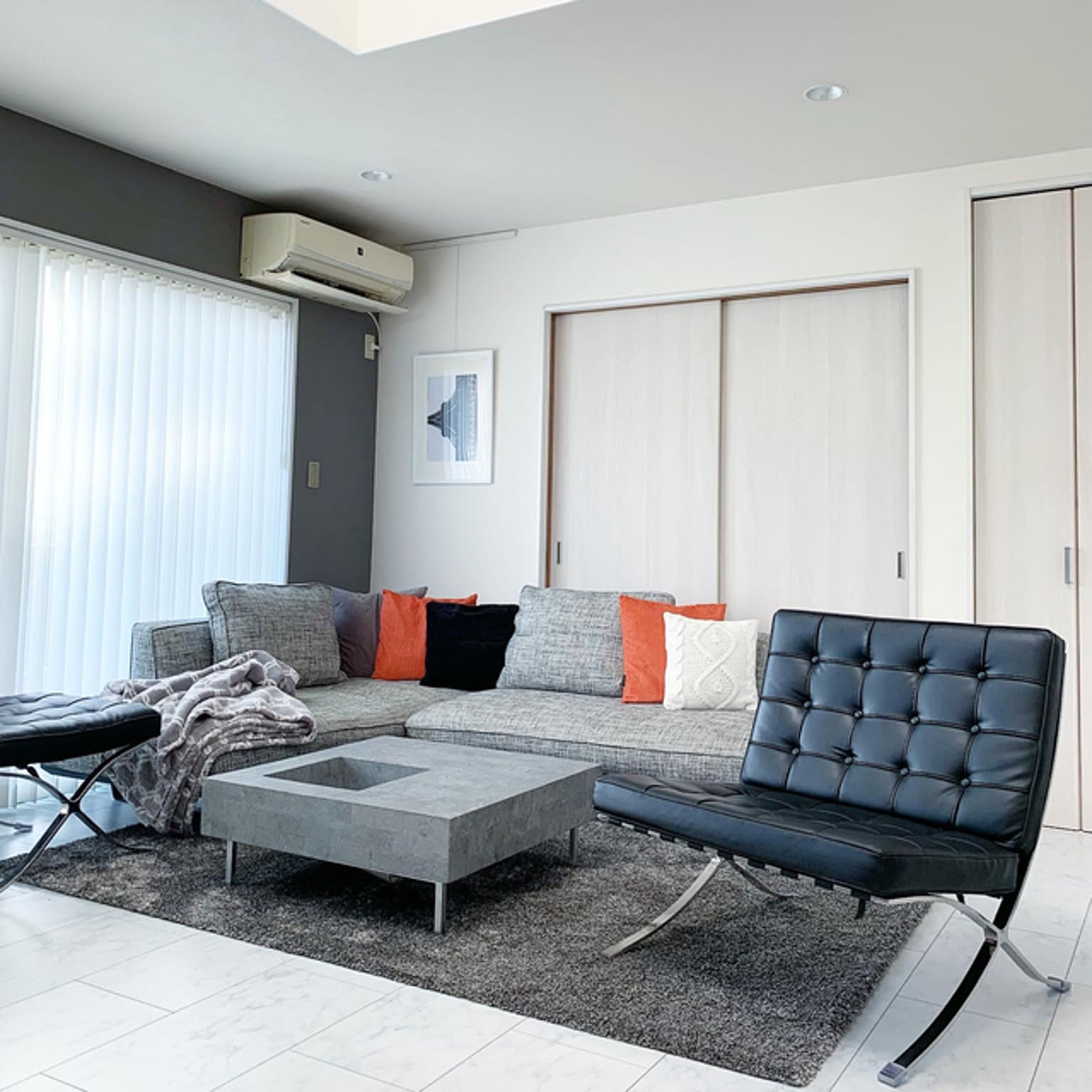 ミッドセンチュリー バルセロナチェアのおすすめ商品とおしゃれな実例