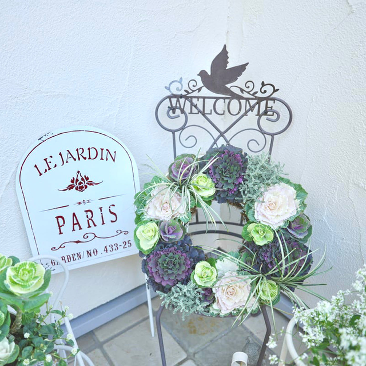 Kaorin　クリスマスローズ 葉牡丹 千両 クロッカス 6c20515d037116a3259a139cdff846