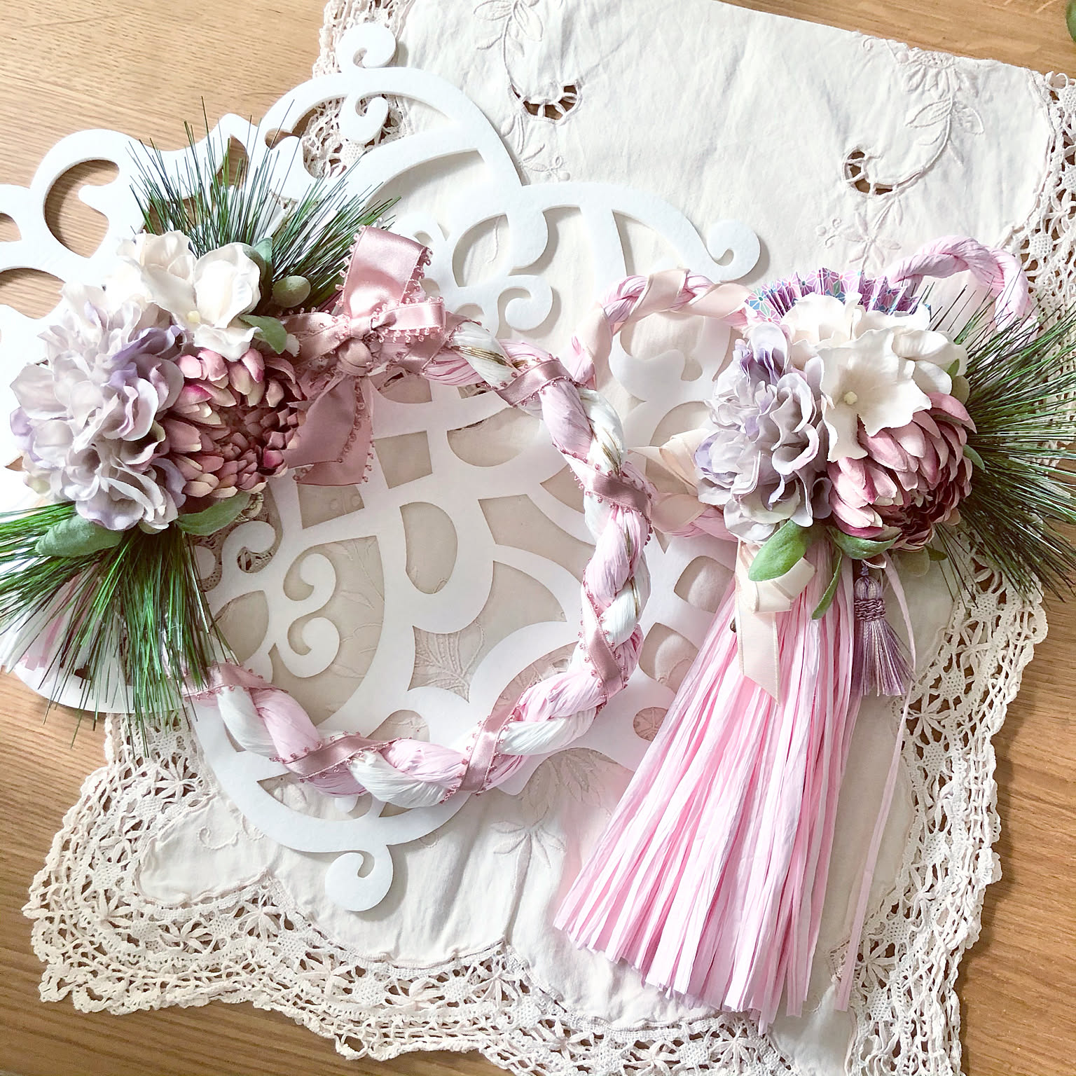 アーティフィシャルフラワー リボンアレンジのおすすめ商品と