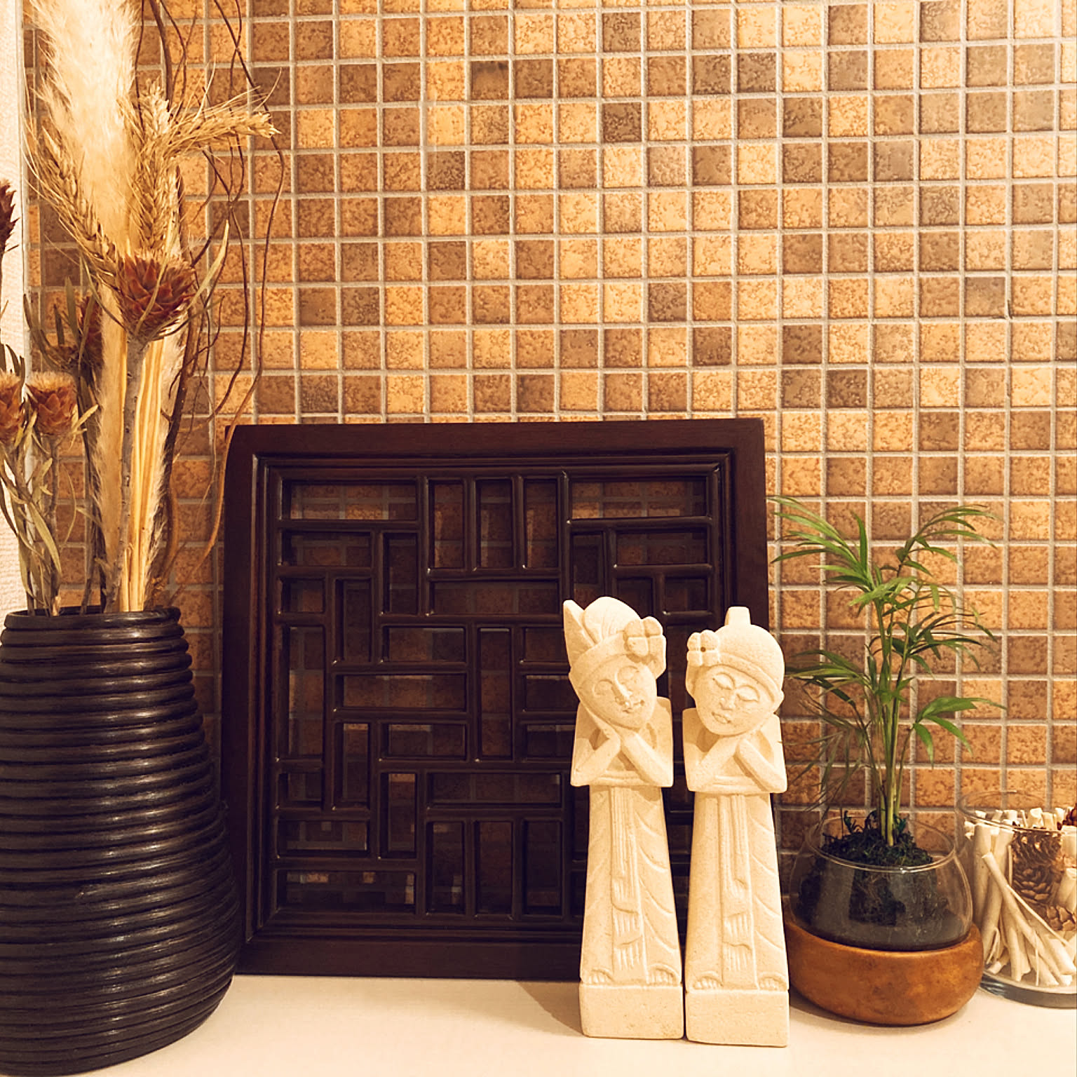 玄関/入り口 石像のインテリア実例 ｜ RoomClip（ルームクリップ）