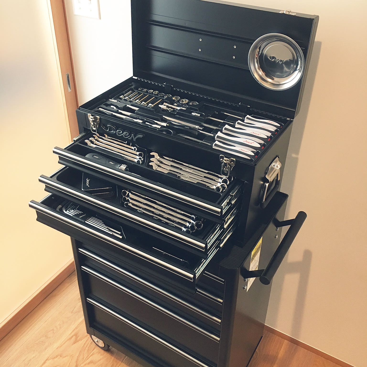 Snap-on/スナップオン ツールボックス 工具箱 ＋エンドキャビネット KR295 KRA 4107D - 中古工具 ・プロ用機械買取販売のリサイクルショップ無限堂大阪店(管理No.170915120757002)