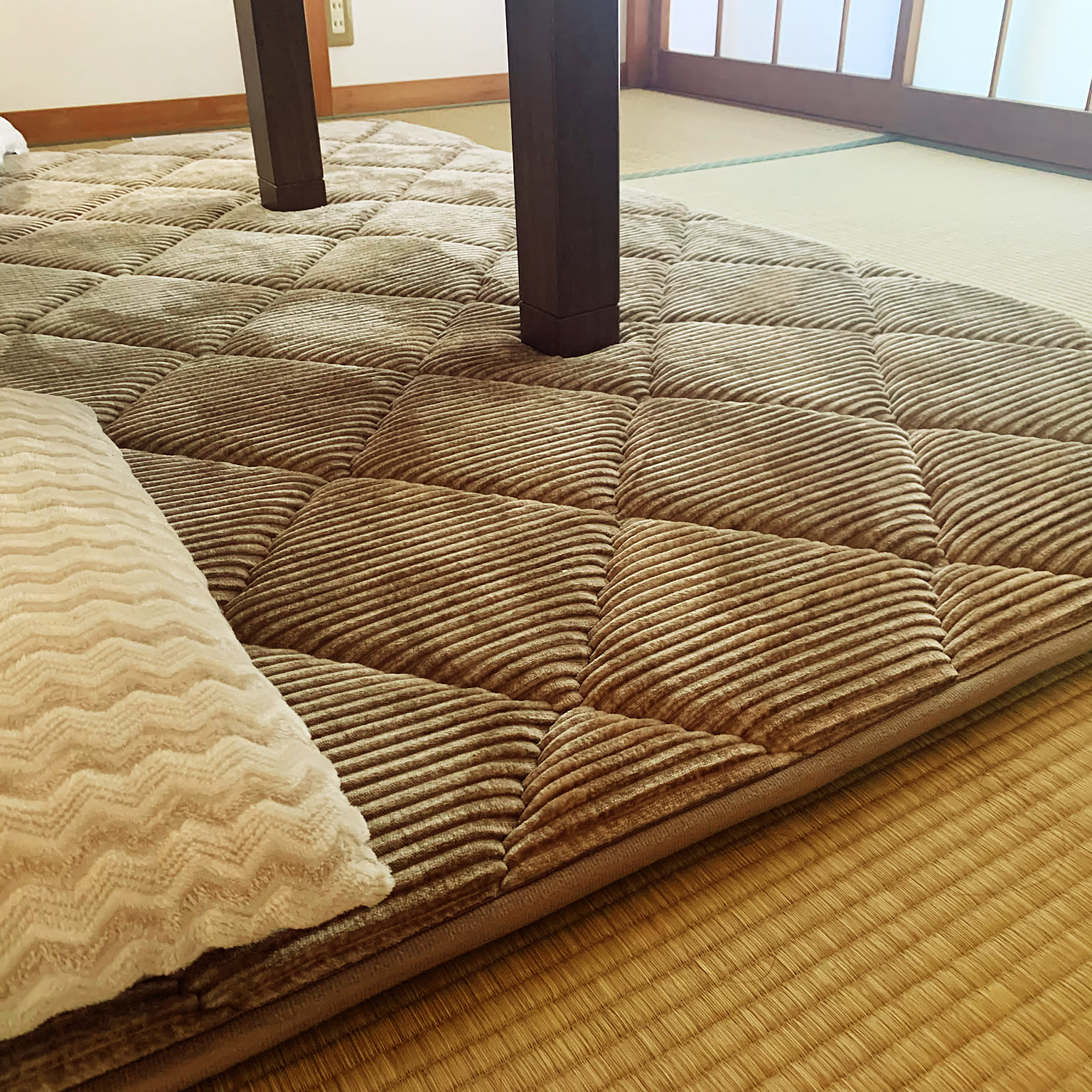 イケヒコ 極厚約30mm ゆったりごろりんラグ ブルー 185×240cm 【公式通販】