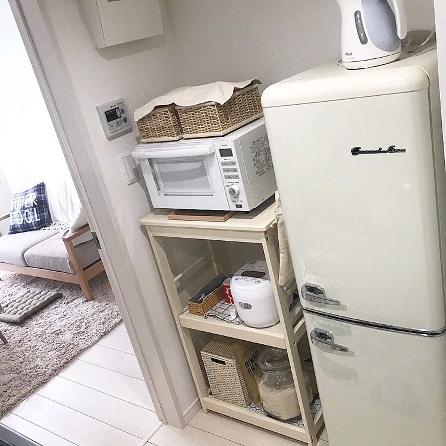 キッチン/冷蔵庫/ナショナル/NATIONAL/昭和レトロなどの