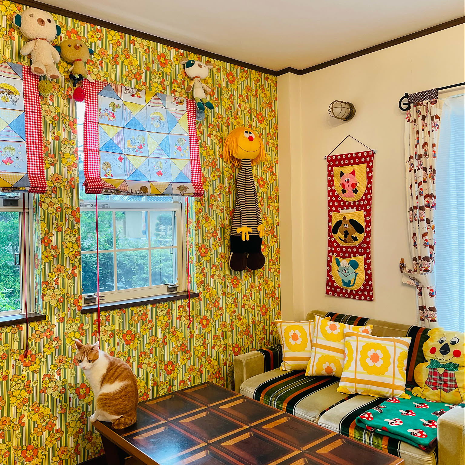 昭和レトロ カーテンの生地 30m 【公式通販】