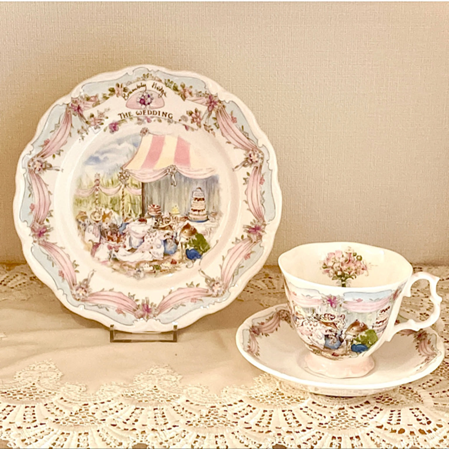 ブランブリーヘッジ（のばらの村のものがたり）飾り　コレクション BRAMBLY HEDGE ブランブリーヘッジのばらの村のものがたり