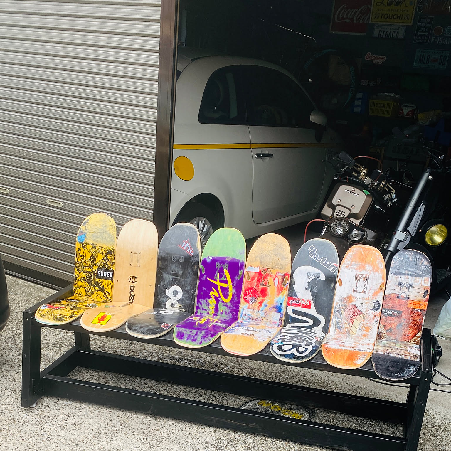 置物ペイントヒップホップグラフィティスケボー旧車カッコいいガレージインテリア e531885d078d3fcaa20c6cf4dcf941