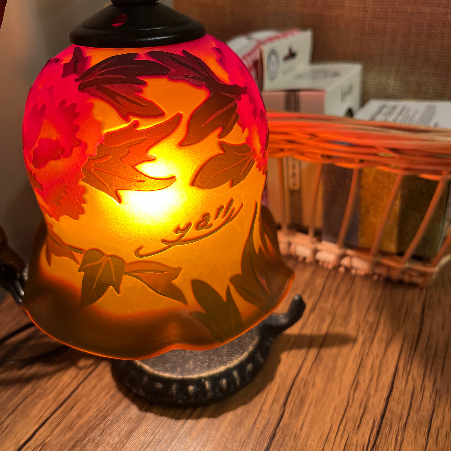 ガレ風ランプのインテリア実例 ｜ RoomClip（ルームクリップ）