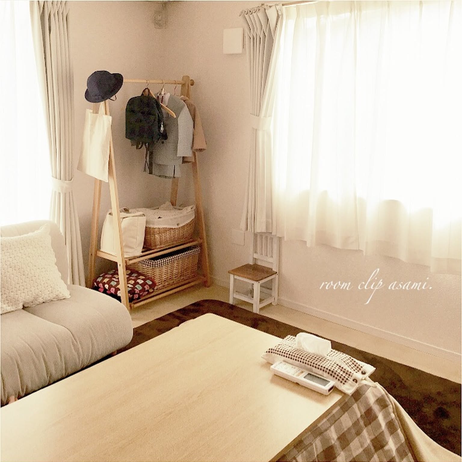 ハンガーラック momo naturalのおすすめ商品とおしゃれな実例