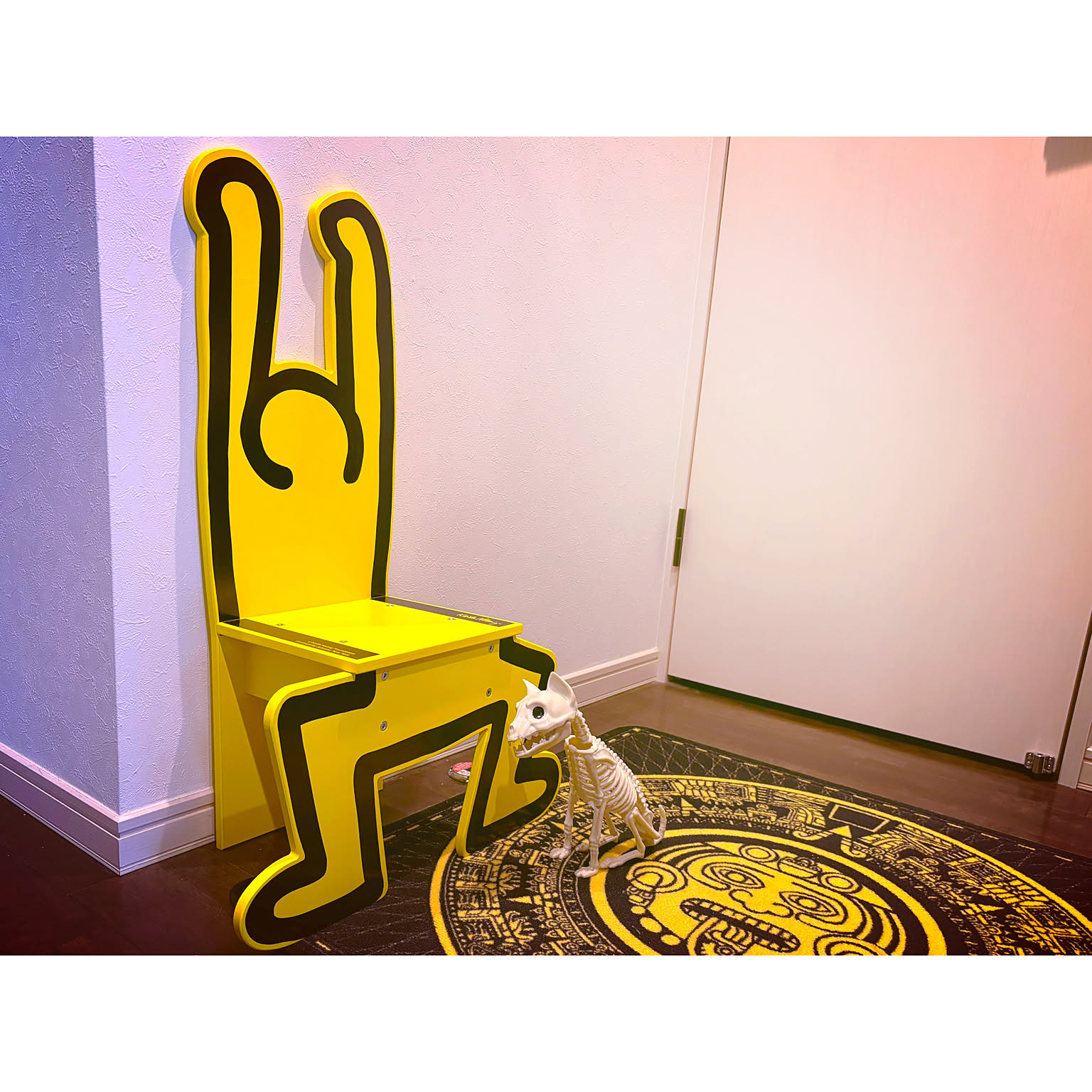 キースヘリング×ヴィラック【イス】 キースヘリング チェア vilac