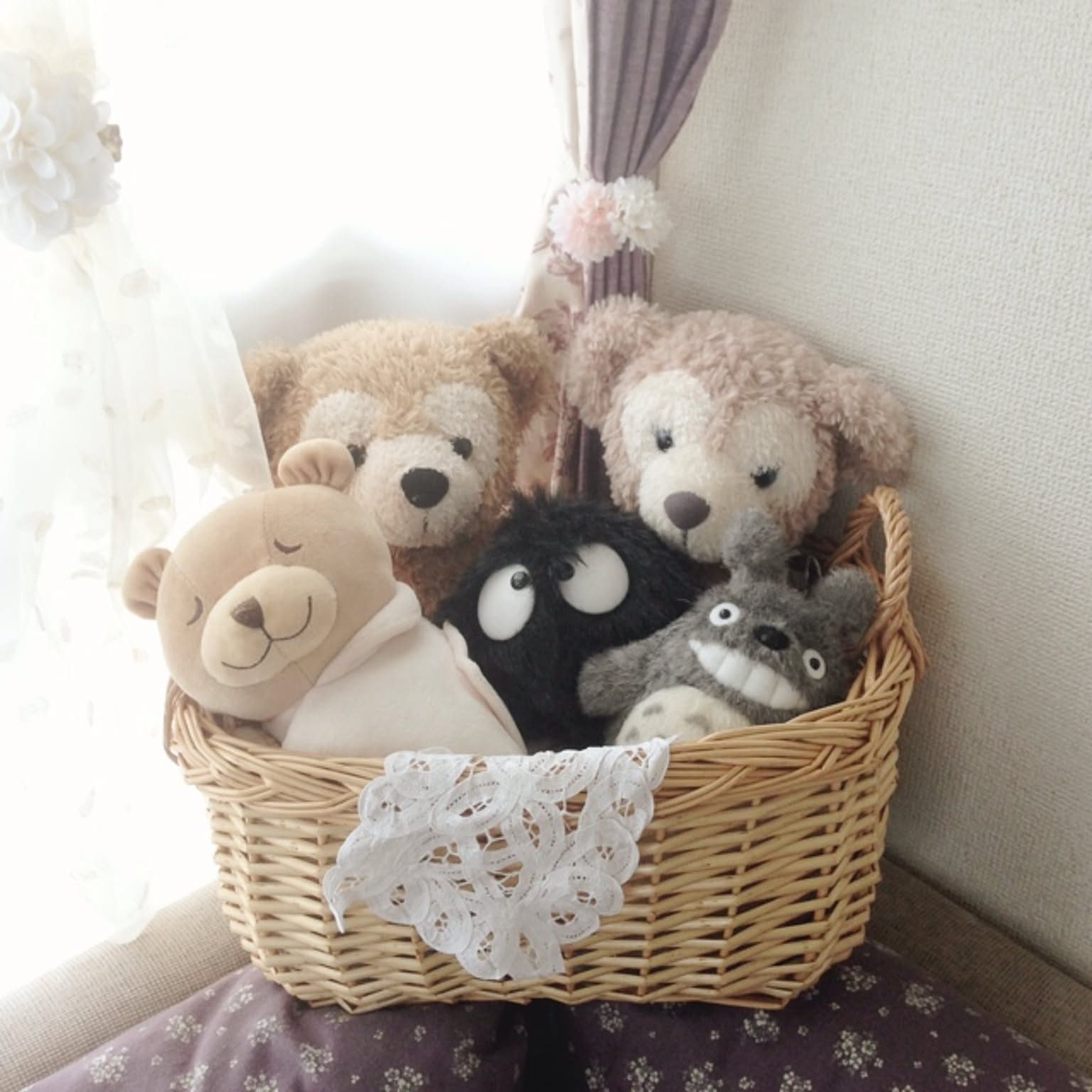 カゴ ぬいぐるみ収納のアイデア・おすすめ商品・おしゃれな実例