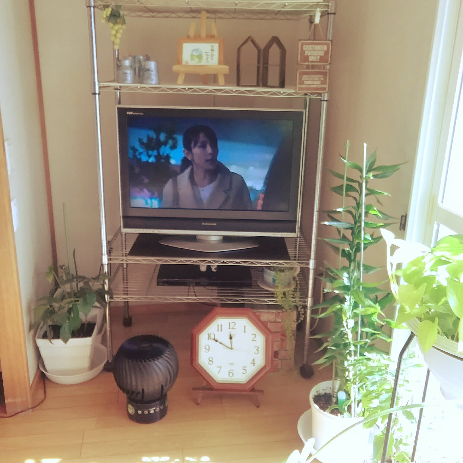 テレビ台 メタルラックのおすすめ商品とおしゃれな実例