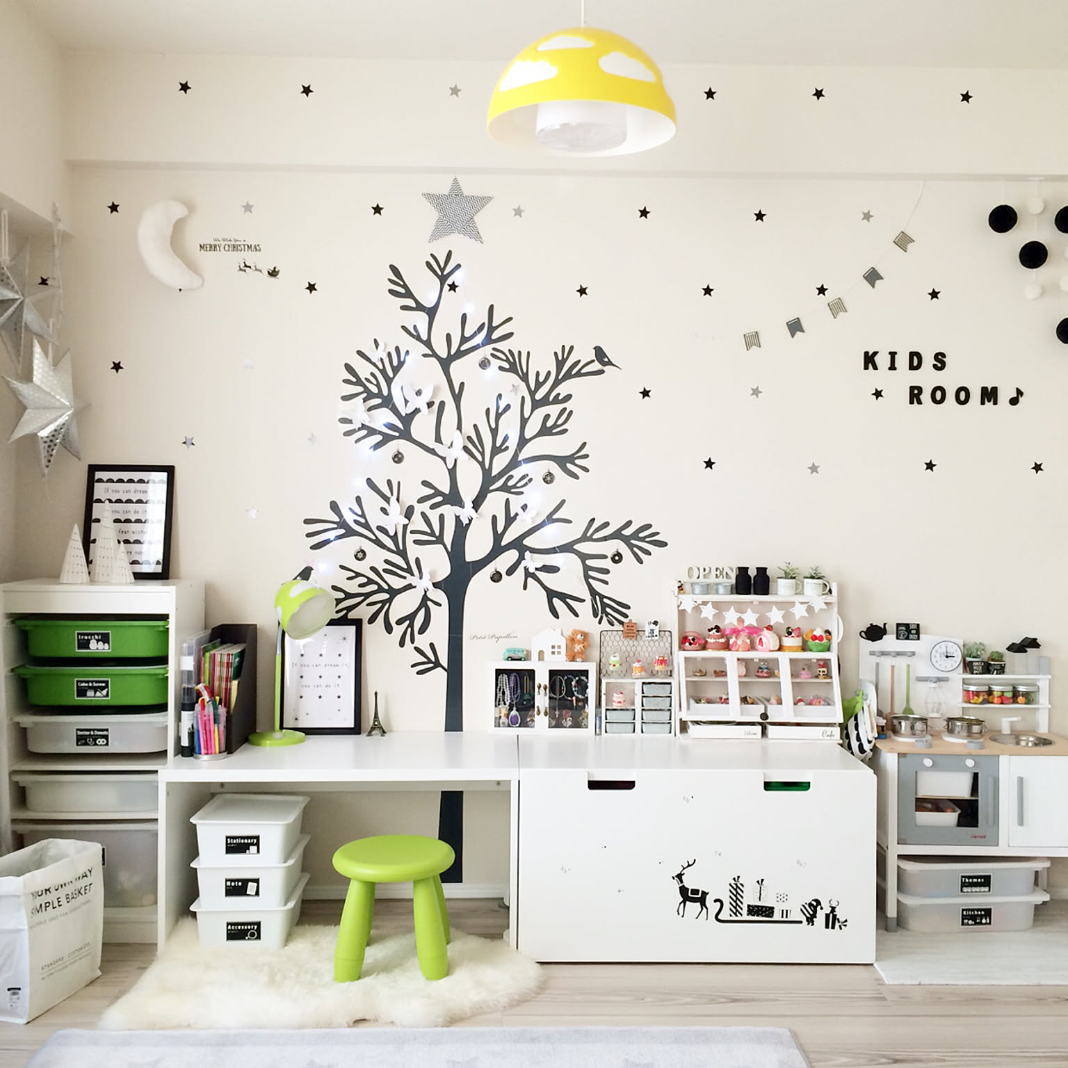 IKEAの子供用ベンチSTUVAを買ってみた。