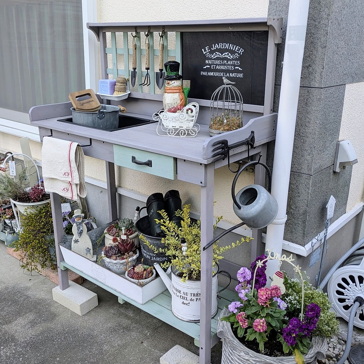 DIY ガーデニング用品収納のインテリア・手作りの実例 ｜ RoomClip