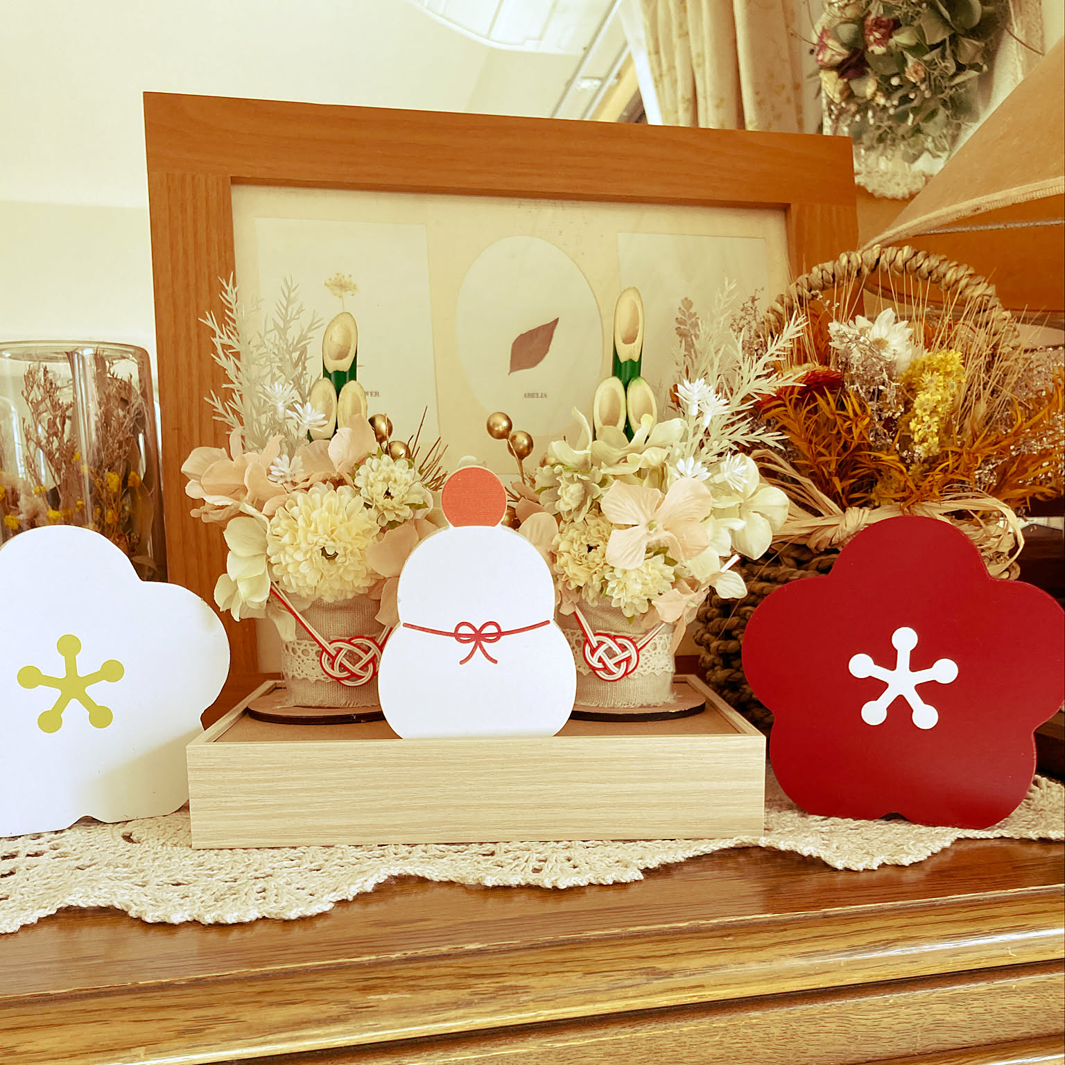 門松/お正月インテリア/ナチュラルインテリア/ありがとうございます