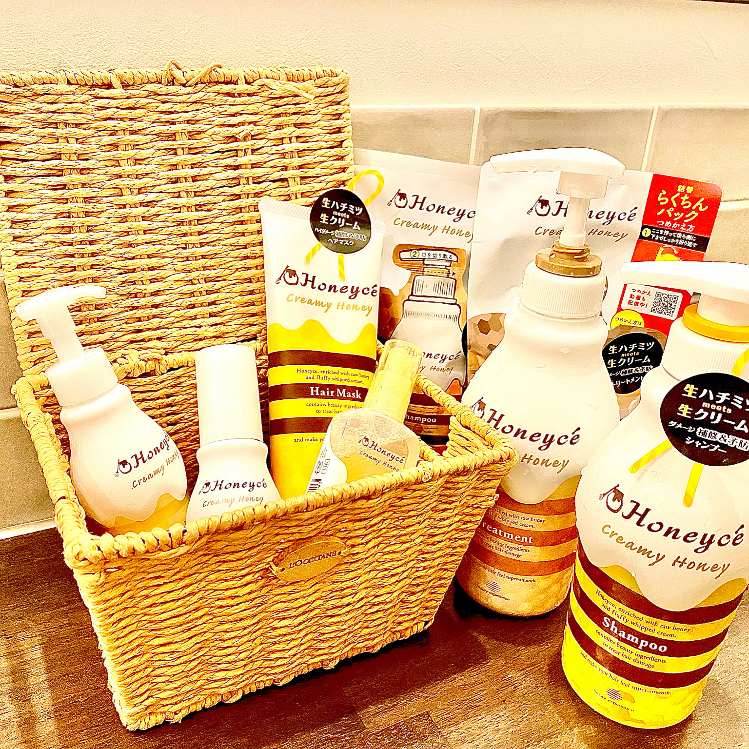 Honeycé Creamy Honey Hair Mask 10セット