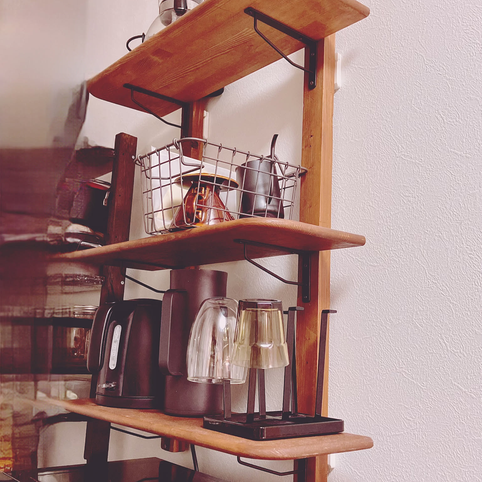 najiko ナジコ　ヴィンテージ ウォールラック　ウォールシェルフ najiko ナジコ ヴィンテージ ウォールラック ウォールシェルフ