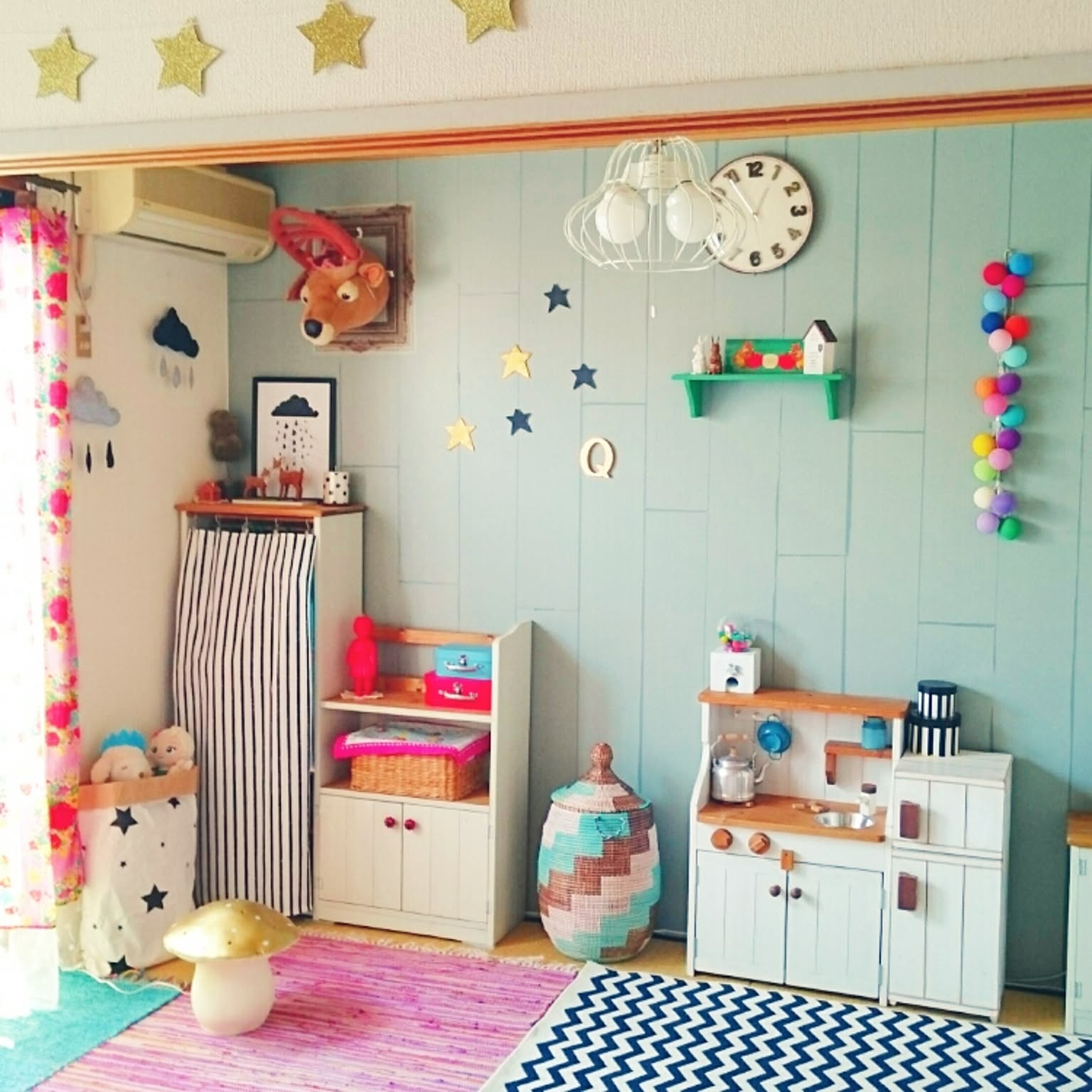 子供部屋 メルヘンのおしゃれなインテリアコーディネート・レイアウト