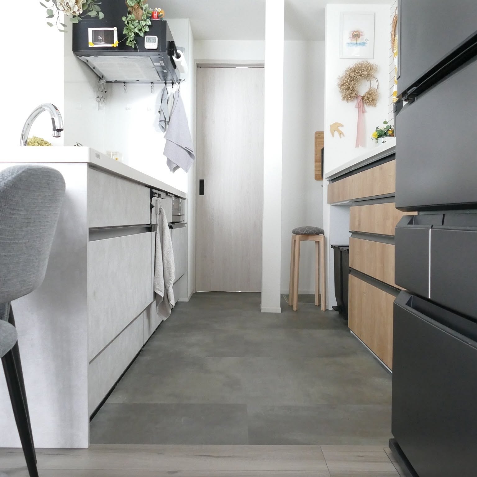 キッチン ホワイトスタッコのインテリア実例 ｜ RoomClip