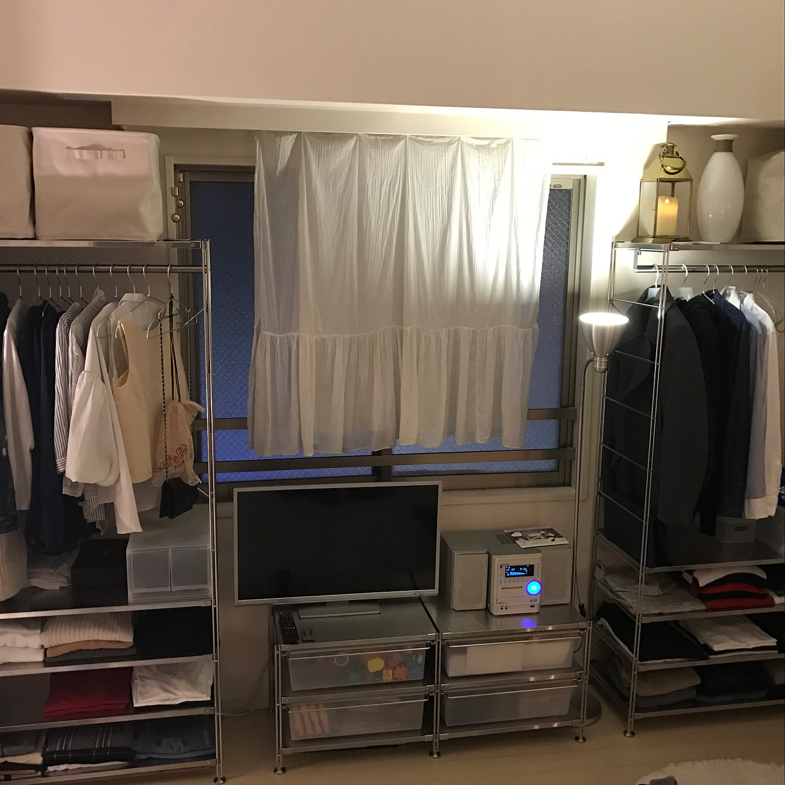 無印良品（MUJI） 凄い パイン材ユニットシェルフ・ワードローブ