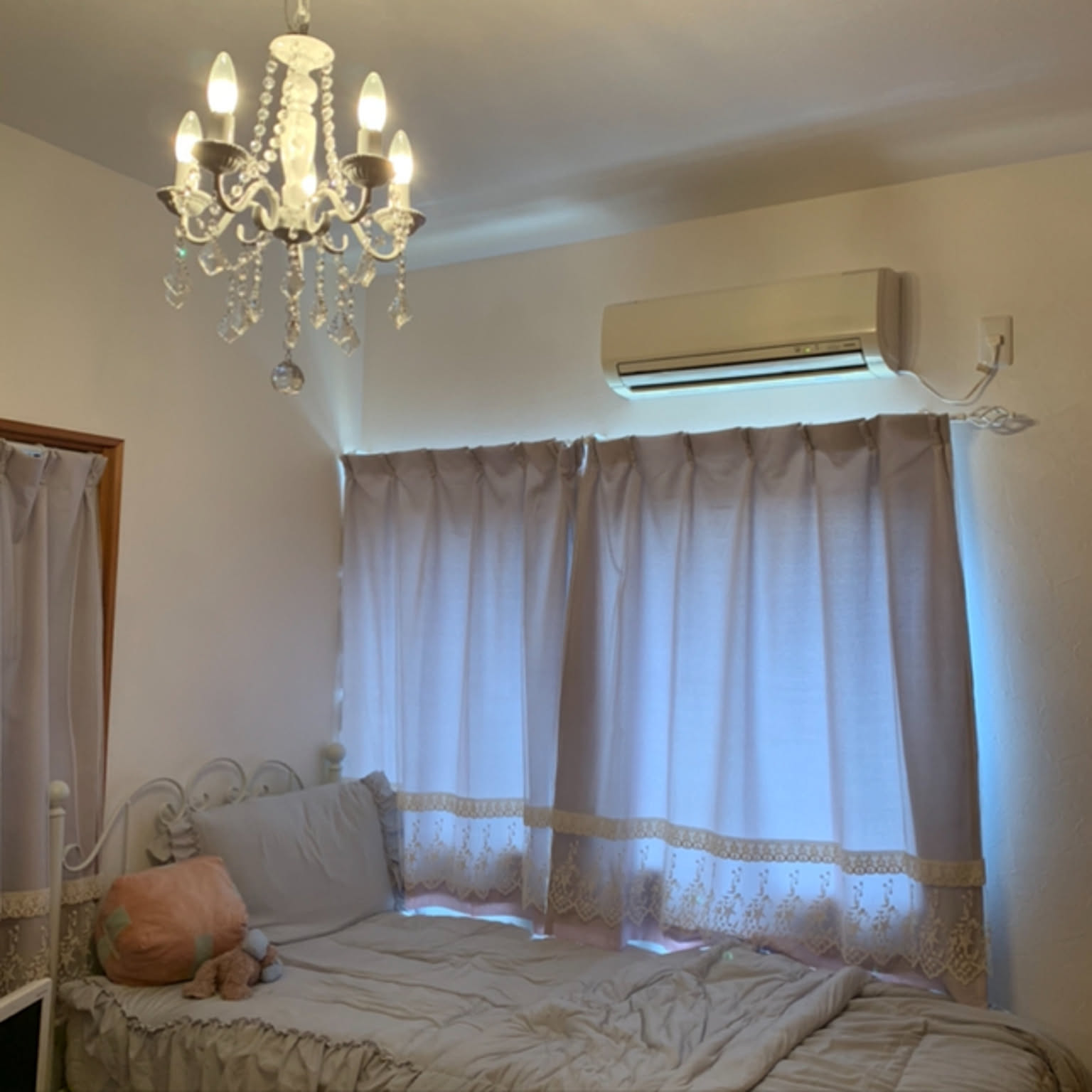 シャンデリア　フランフラン　姫部屋 シャンデリア フランフラン 姫部屋