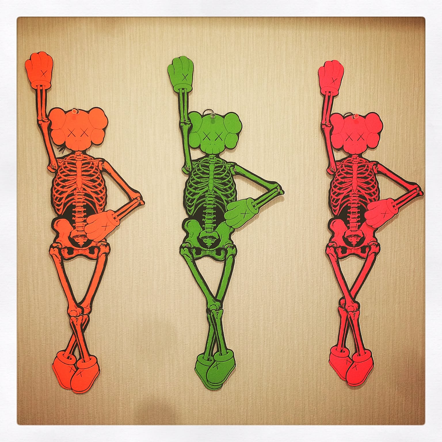 フィギュア kawsのおしゃれなアレンジ・飾り方のインテリア実例