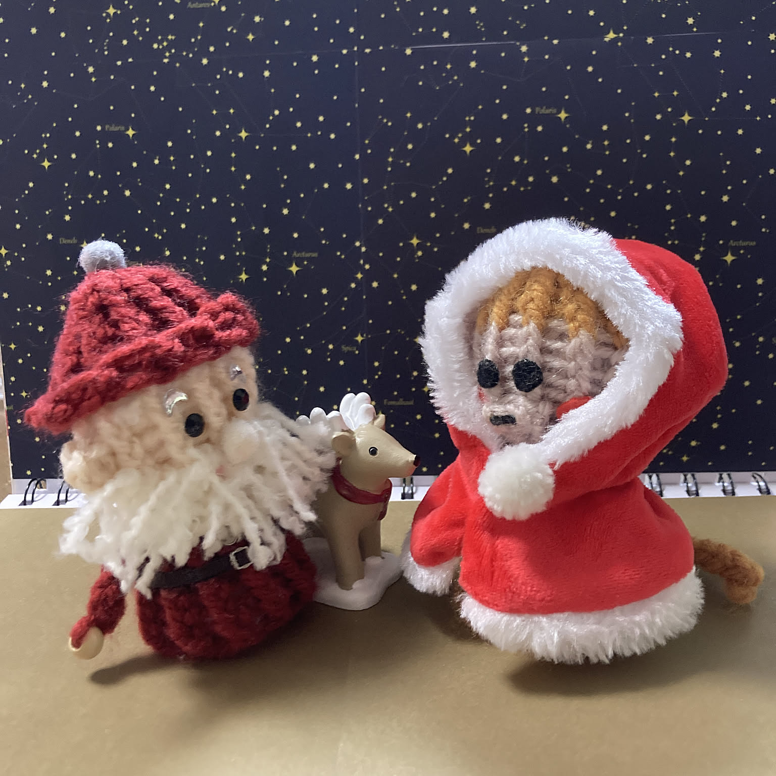 作家様 ハンドメイド ぬいぐるみ クリスマス トナカイ うさぎ 【公式通販】