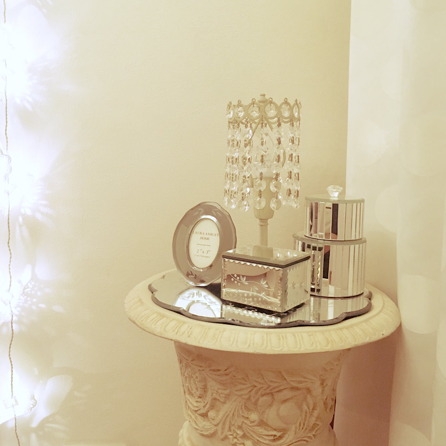 セリアーナ ラウンドミラー 60cm ローラアシュレイ セリアーナ