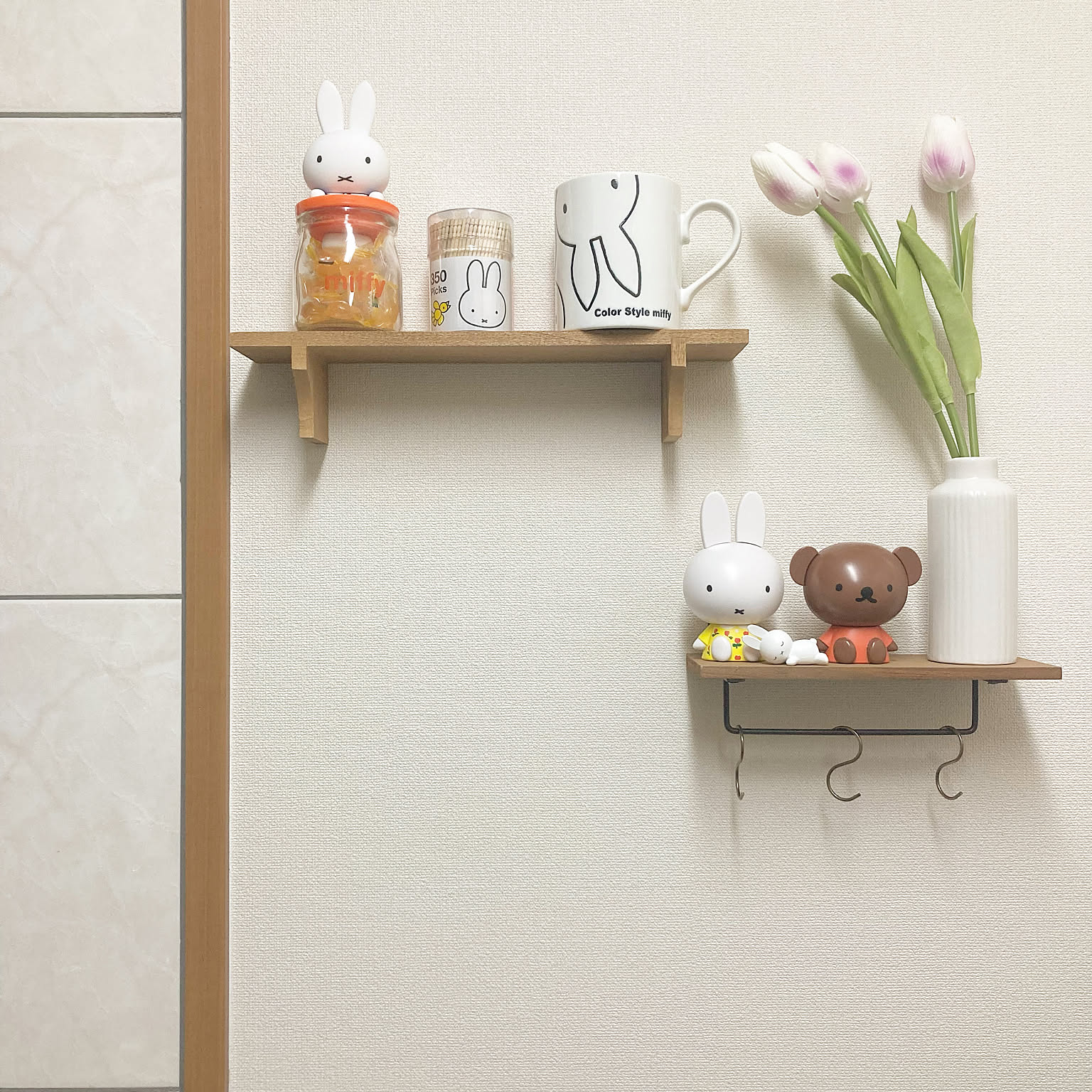 ミッフィー ウォールシェルフのおすすめ商品とおしゃれな実例