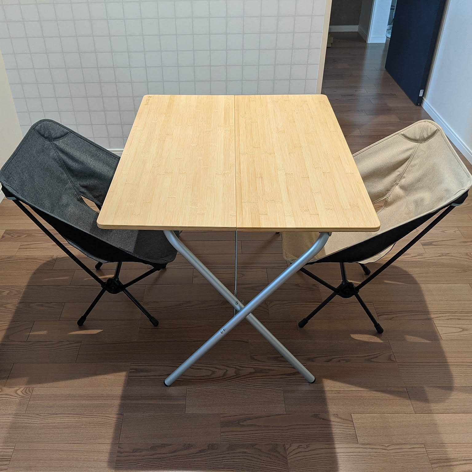 春キャンンプ☘️もちろんHOMEでも】スノーピーク ワンアクション