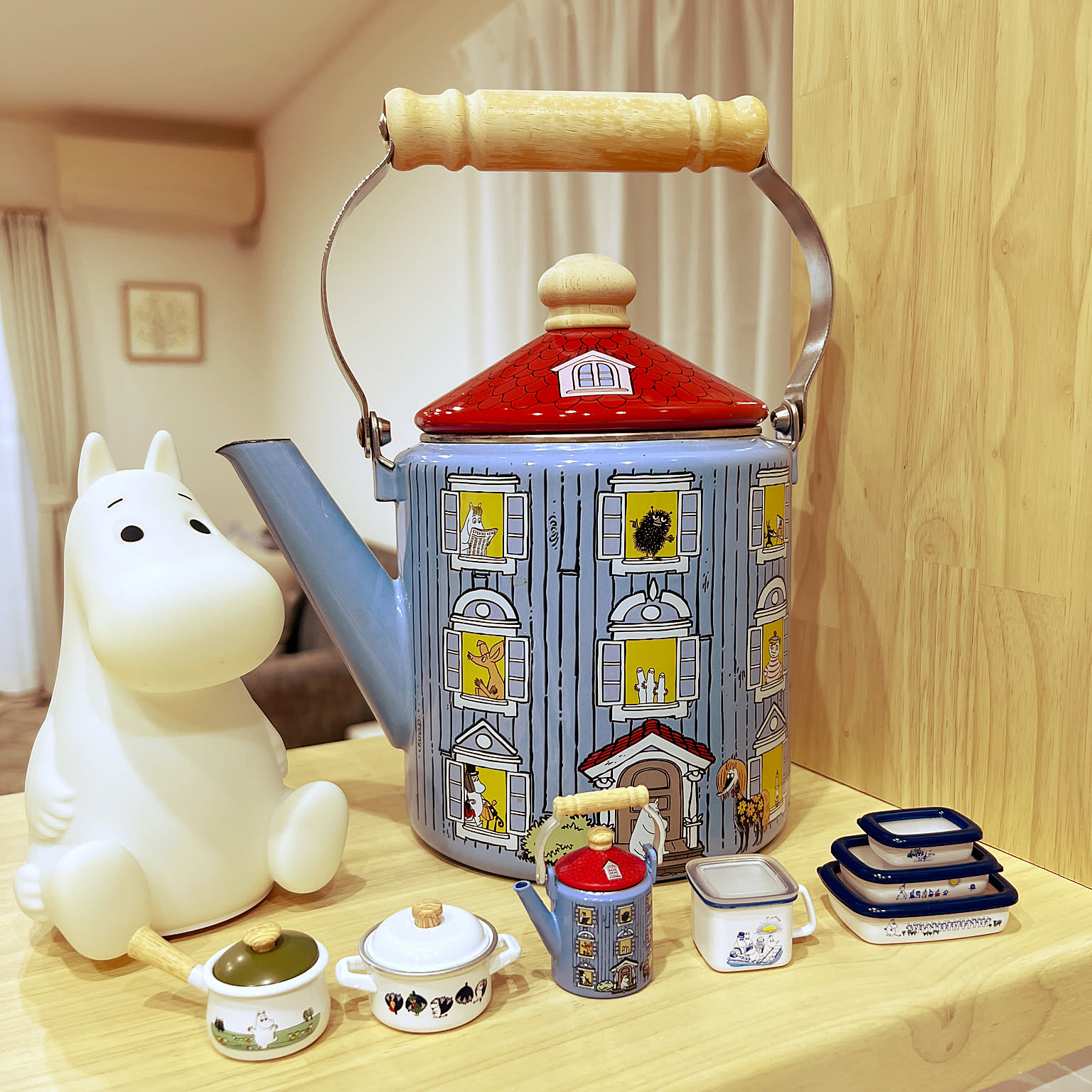 【レア】ムーミン　置物　小物入れ　インテリア f8089cd4310436a09b2c2a8bf7224d