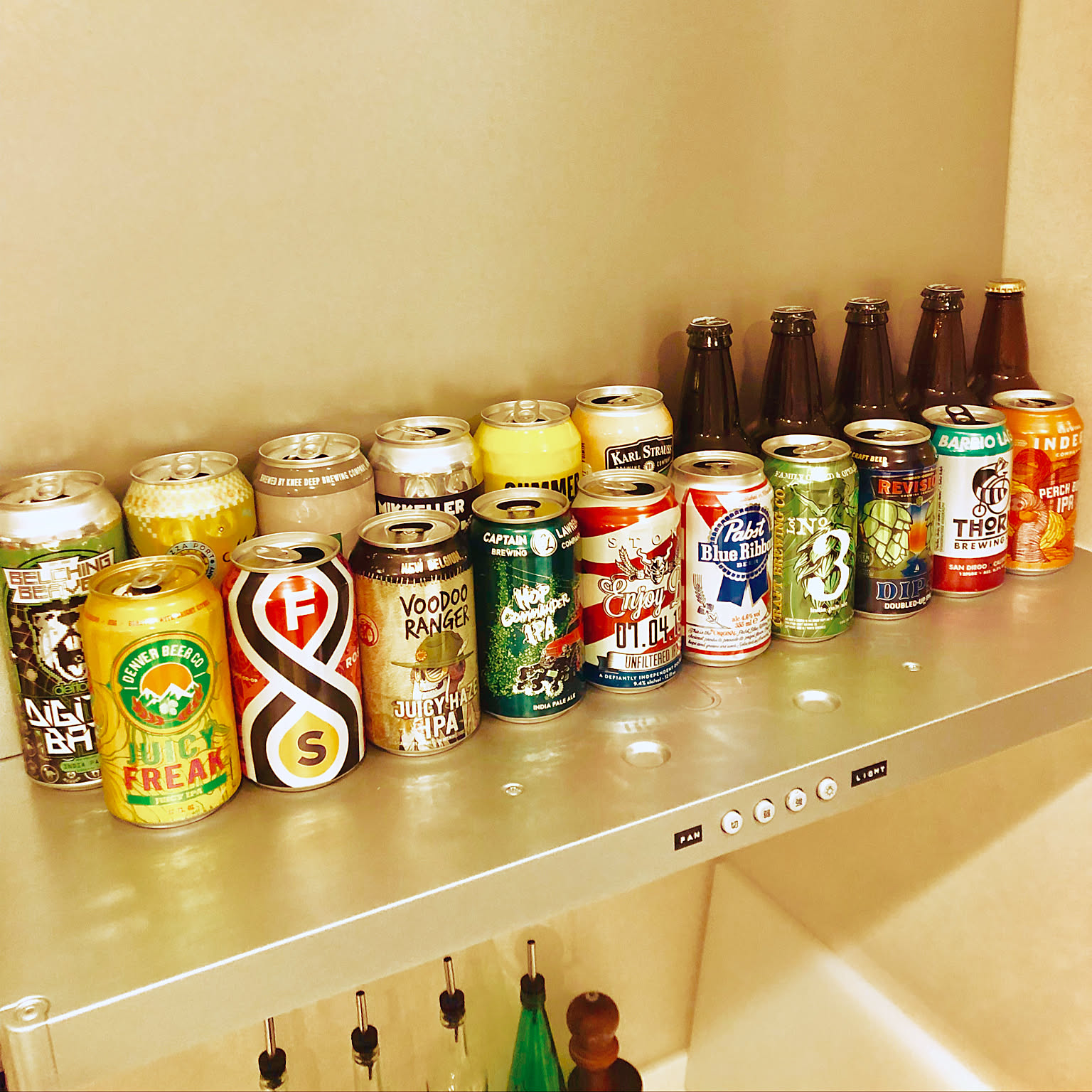 三神龍置物 ビール空き缶クラフト