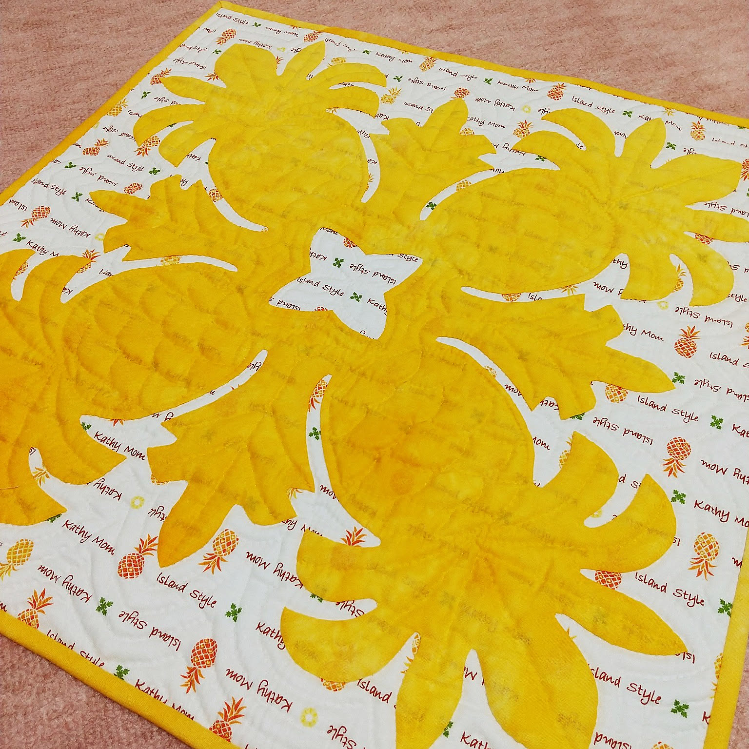 キッチン/ハンドメイド/キャシーマム/ハワイアンキルト
