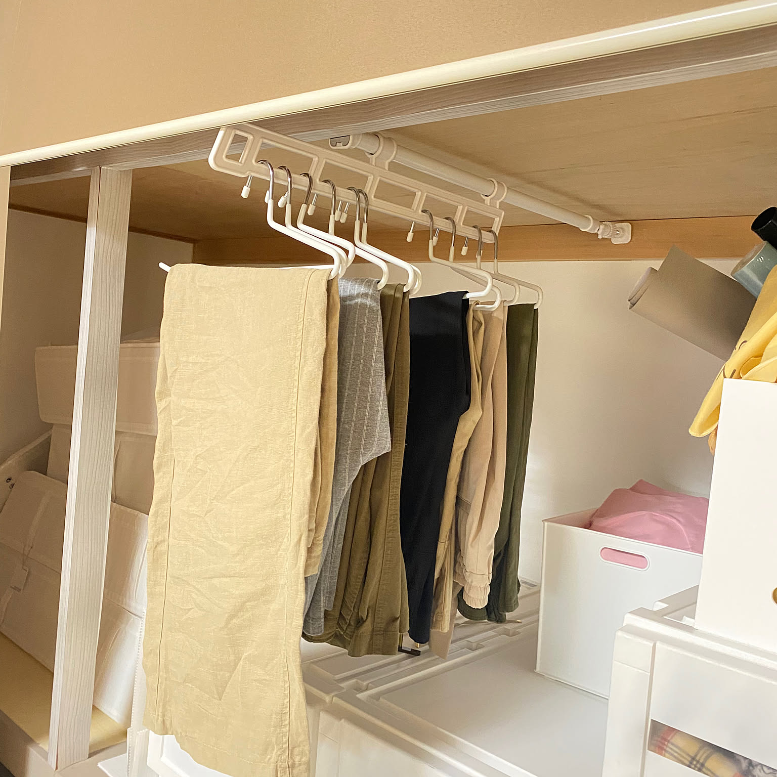 昭和レトロ スライドハンガー ハンガーラック