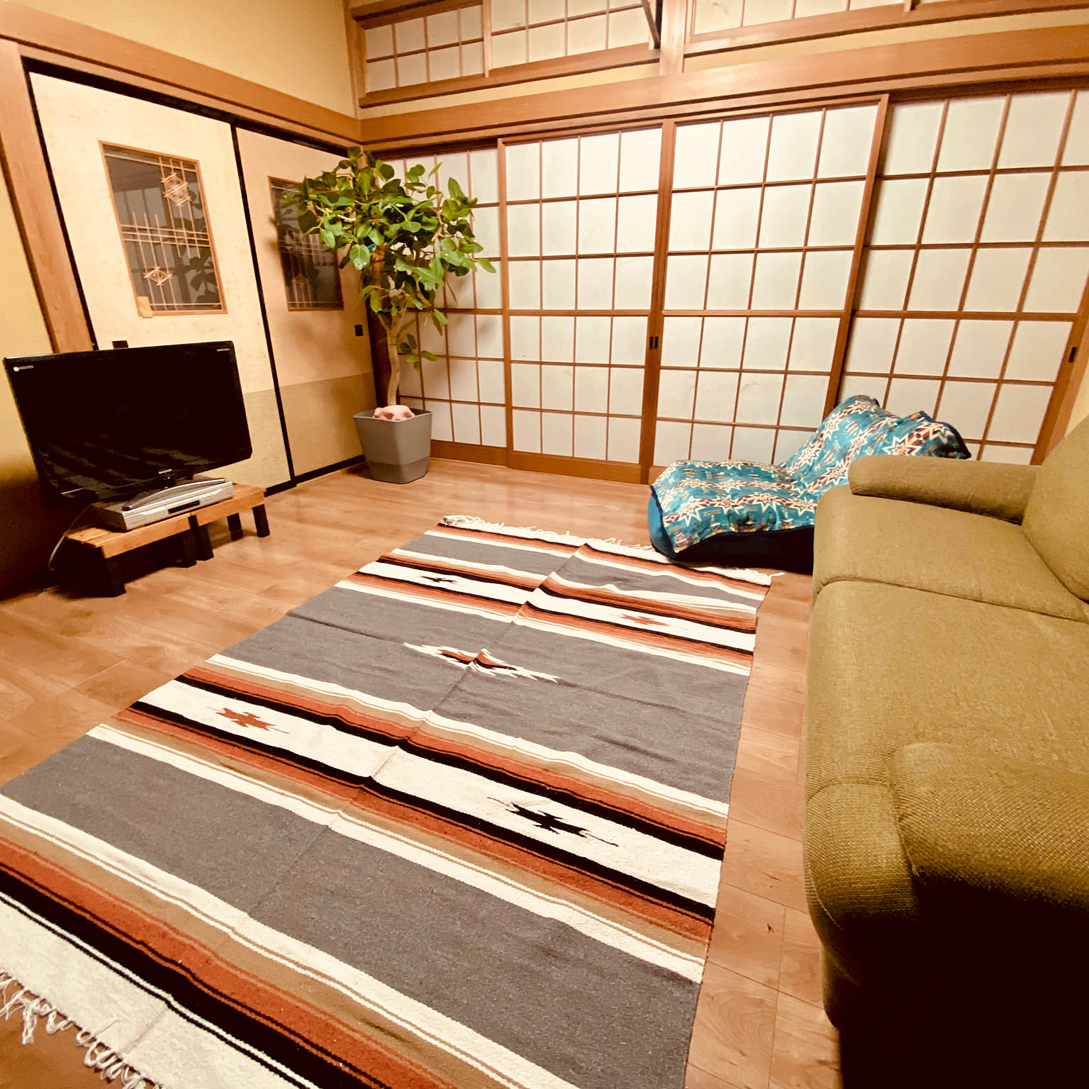 ネイティブ柄 ネイティブ柄 メキシカンラグ ソファカバー ラグ ⁄ 111