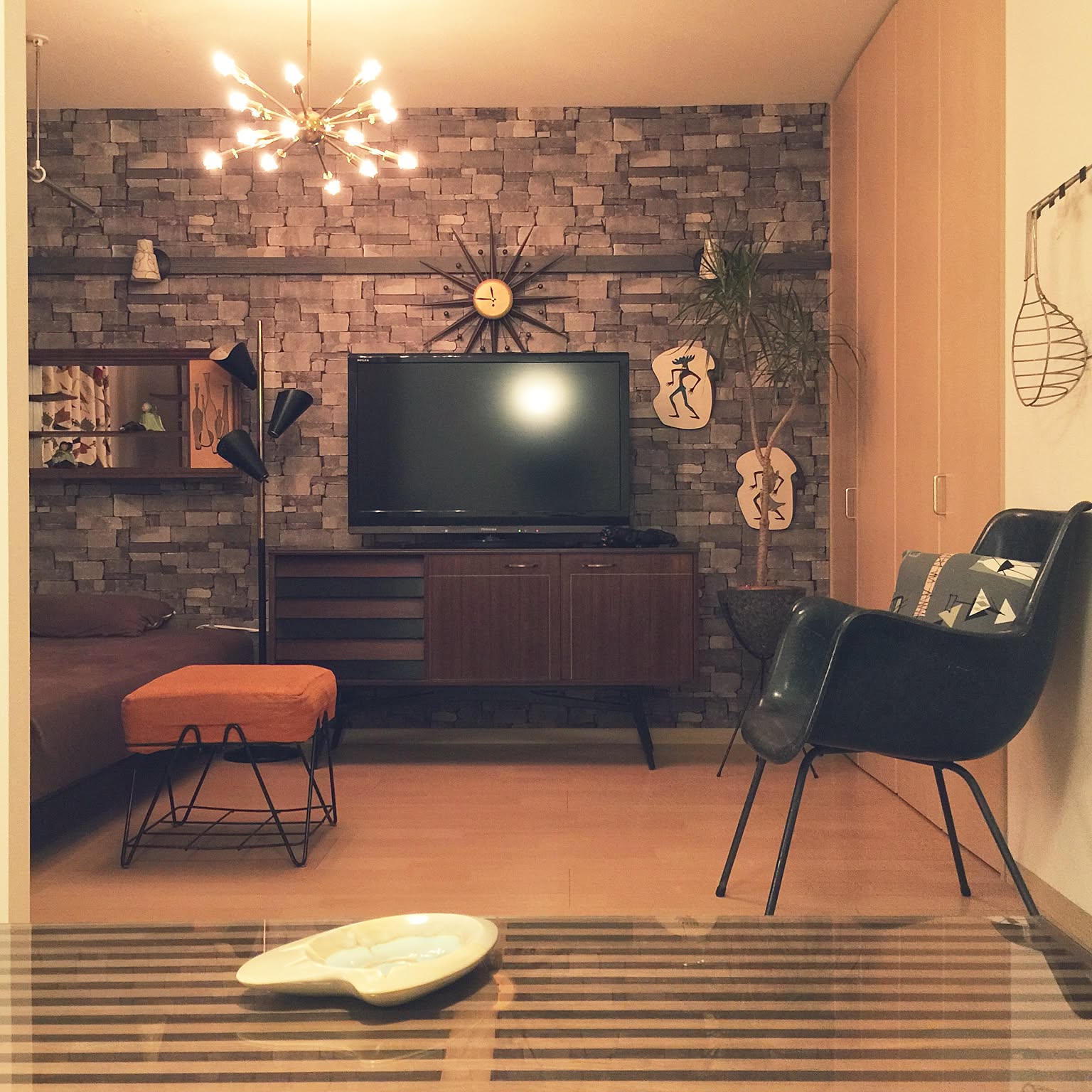 スプートニクランプ　ヴィンテージ　ミッドセンチュリー スプートニクランプが完成しました | フランスやイギリスより