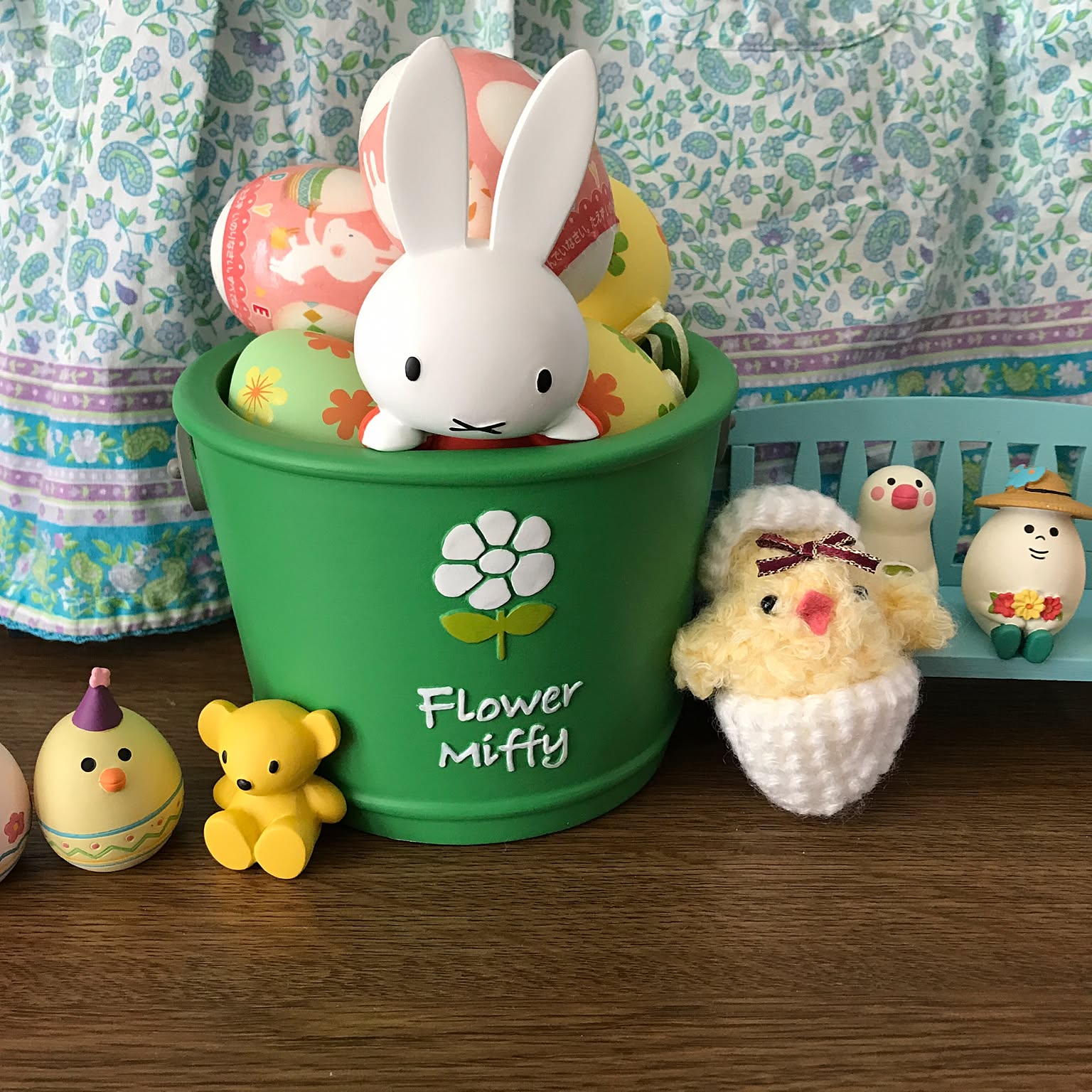 可愛い嘘のカワウソフィギュア  ミッフィ　まとめ売り　春インテリア　イースター 可愛い嘘のカワウソフィギュア ミッフィ まとめ売り 春