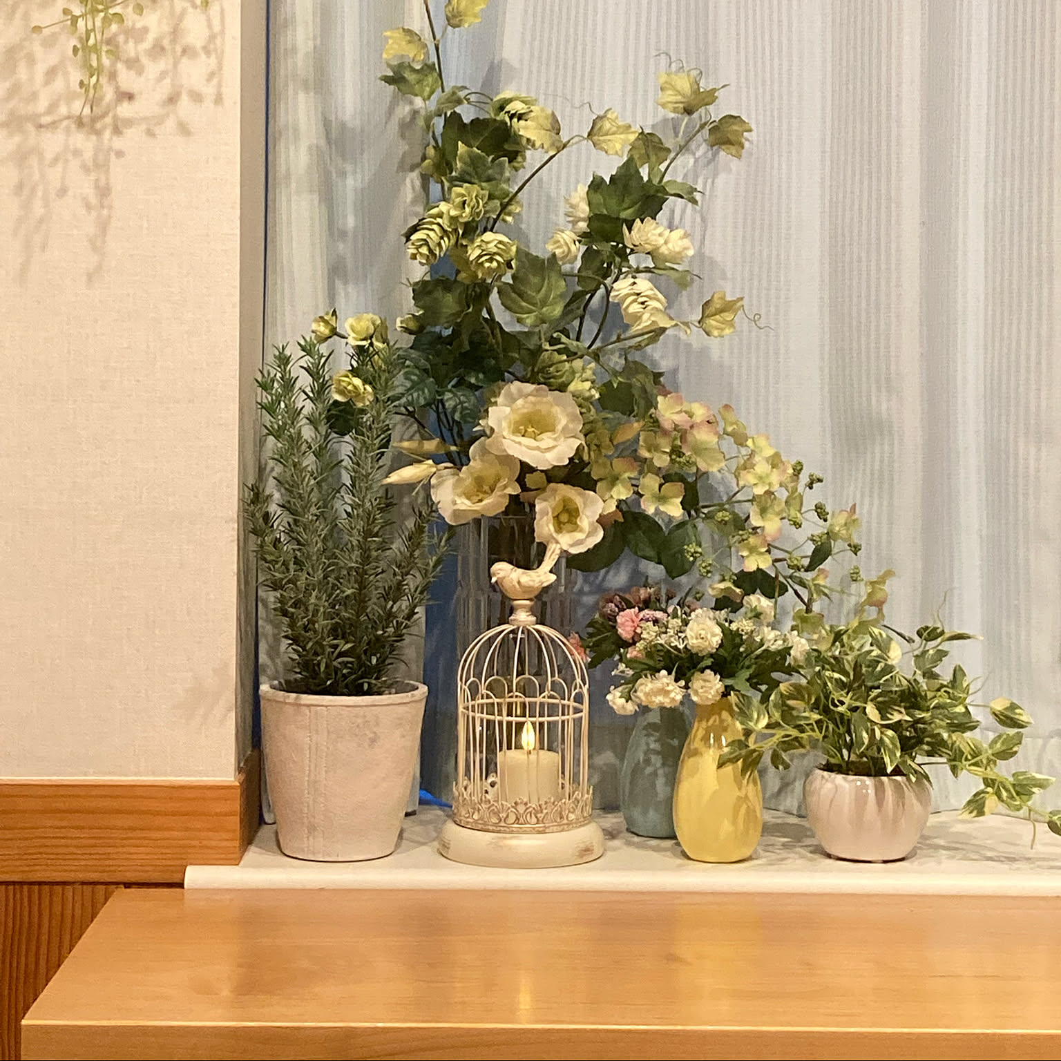 専用バードケージアレンジ フェイクグリーン 【公式通販】