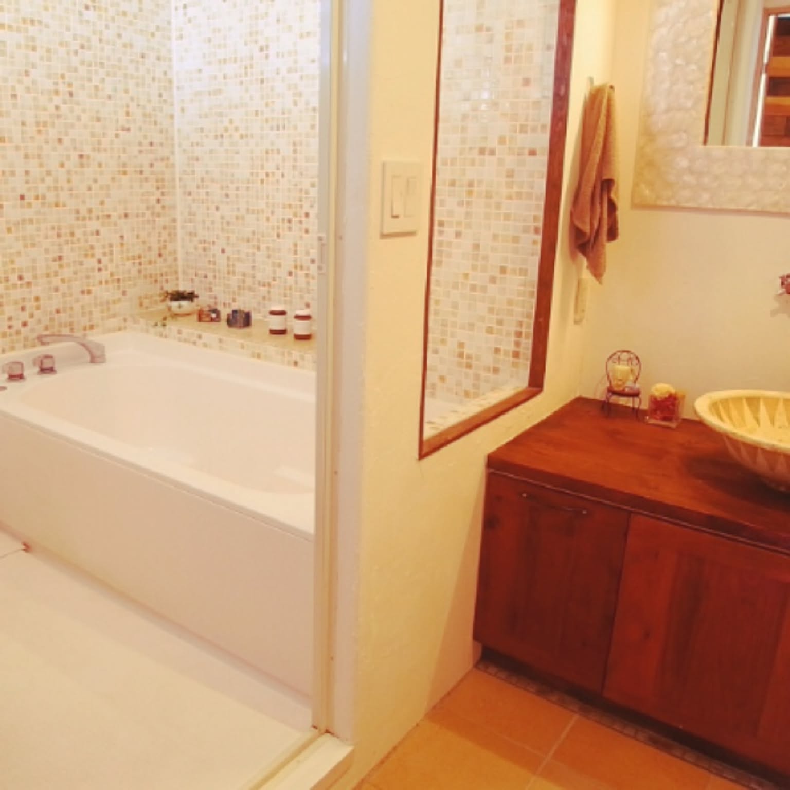 DIY ハーフユニットバスのインテリア・手作りの実例 ｜ RoomClip