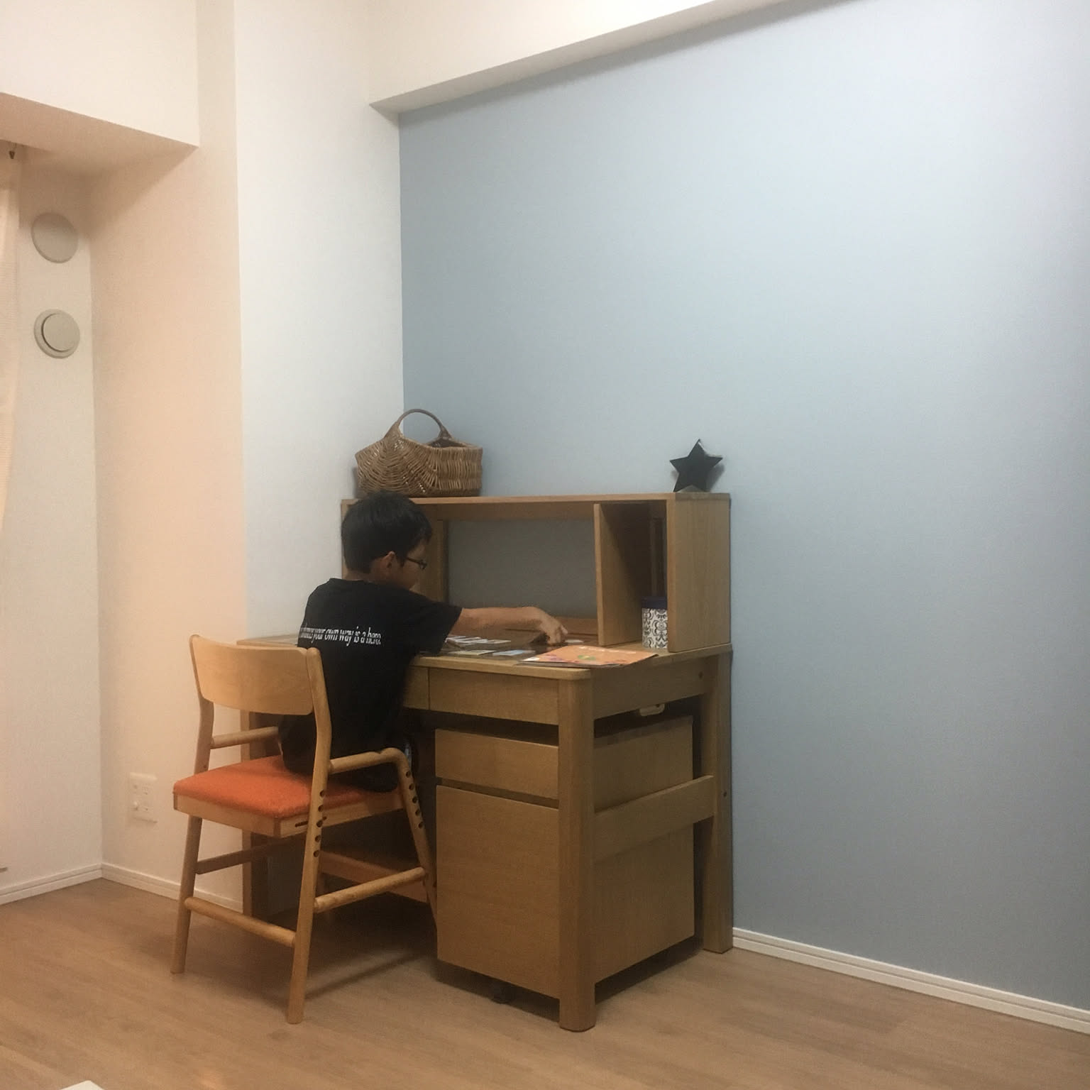 アクタス　学習机（収納棚のみ） fba1cc5fe22b5d28a805a83faa647a